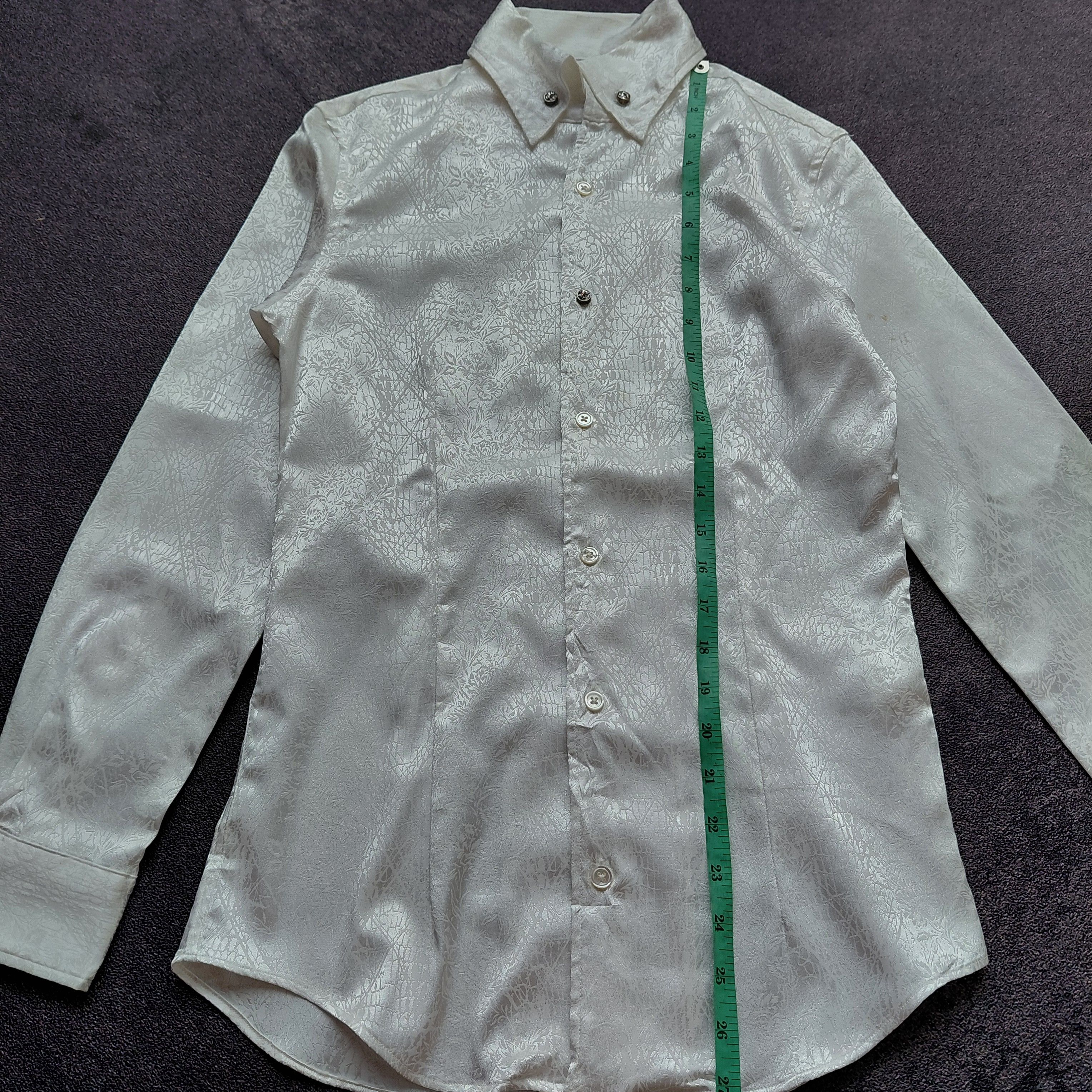 Tornado Mart Tornado Mart Flower Silk Shirt Size US M / EU 48-50 / 2 - 8 Thumbnail
