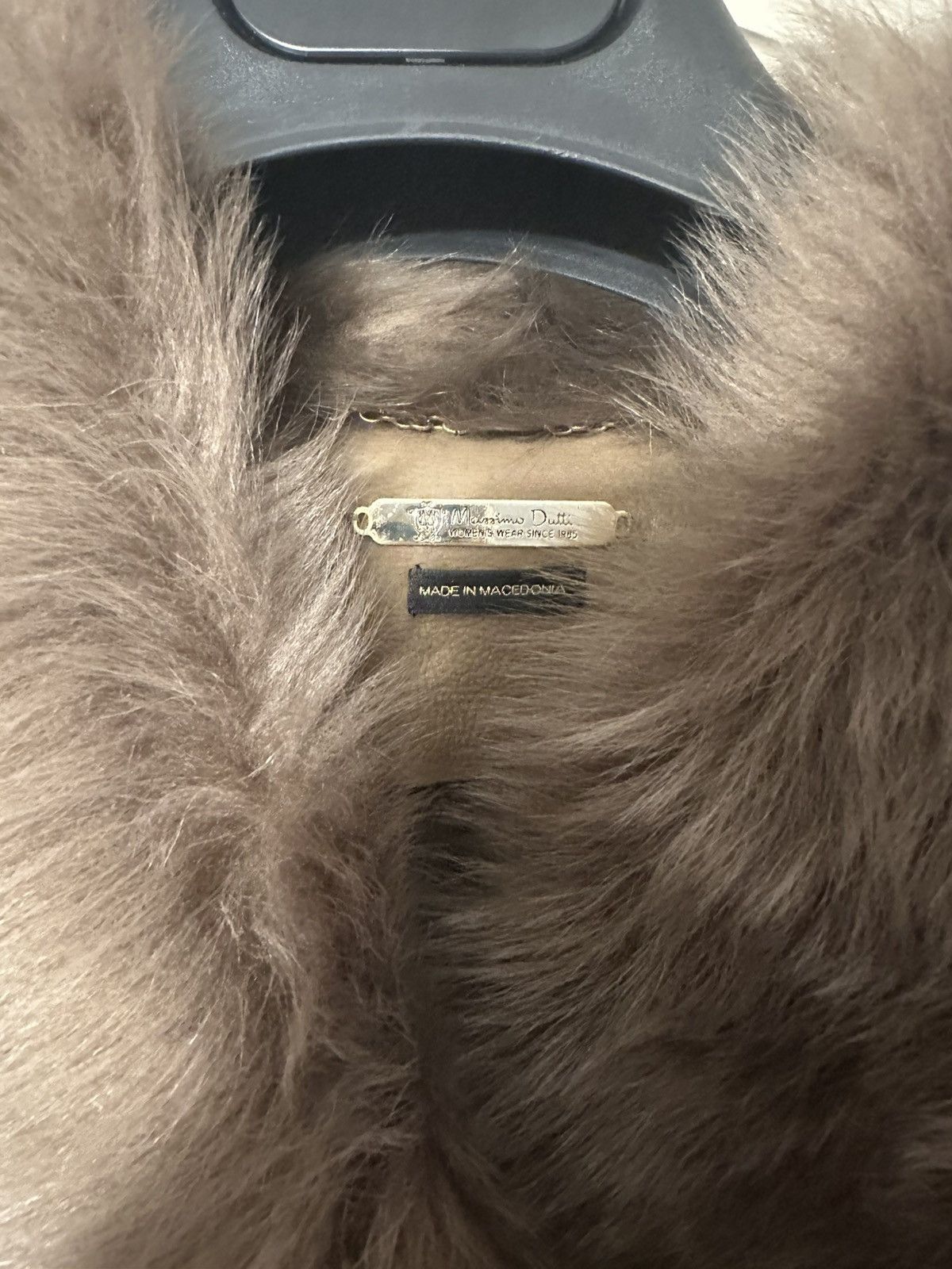 Massimo Dutti MASSIMO DUTTI SHEARLING COAT Size L / US 10 / IT 46 - 3 Thumbnail