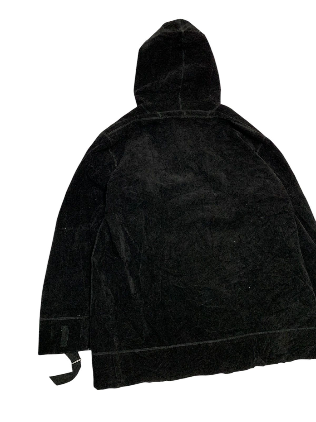 Stone Island 🔥VINTAGE WORLD WIDE WEB A/W96 REVERSIBLE PULLOVER HOODIE Size US L / EU 52-54 / 3 - 9 Thumbnail