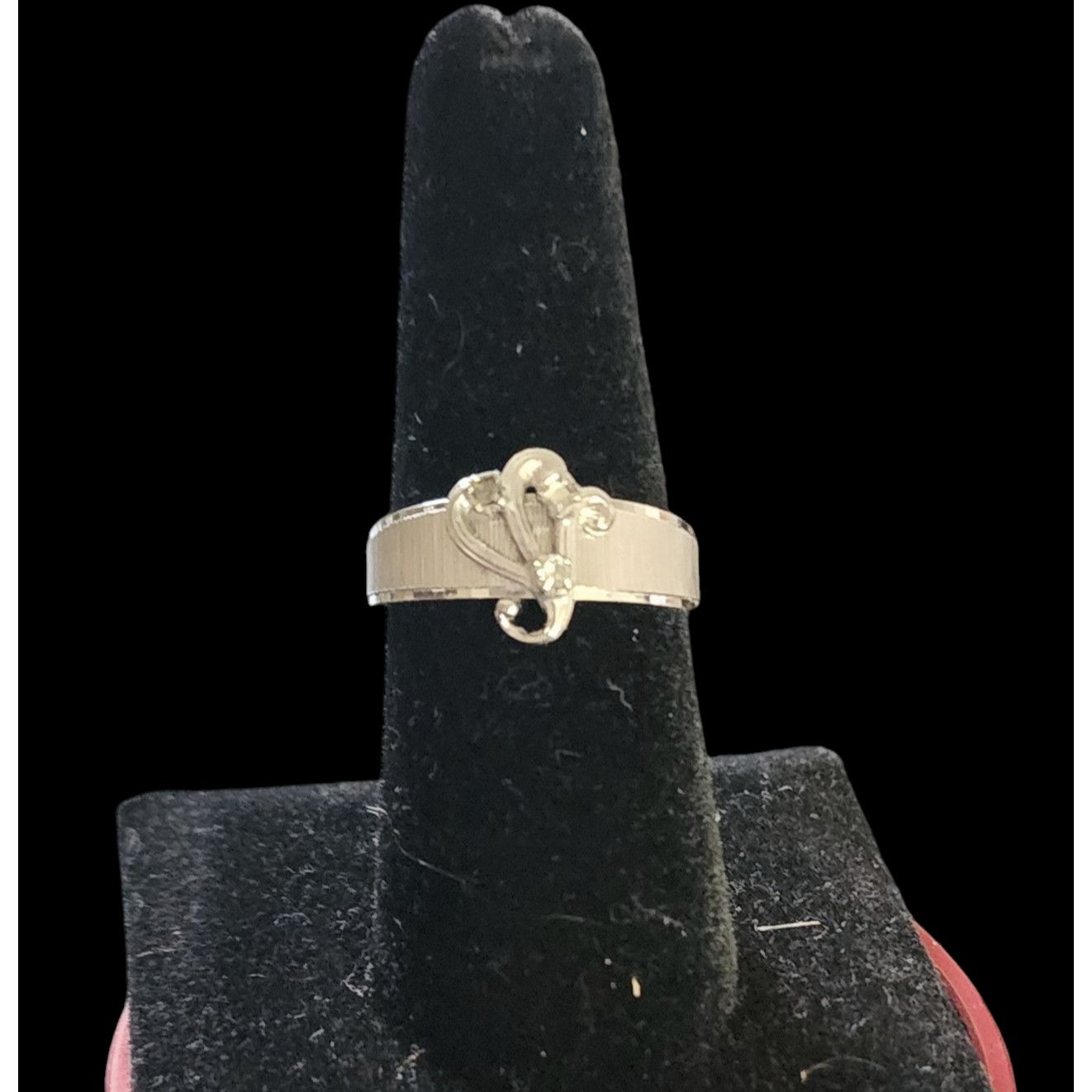 Other Vintage 18KT HGE Gold Plated & CZ Stunning Design Ring 7.5 Size ONE SIZE - 2 Thumbnail