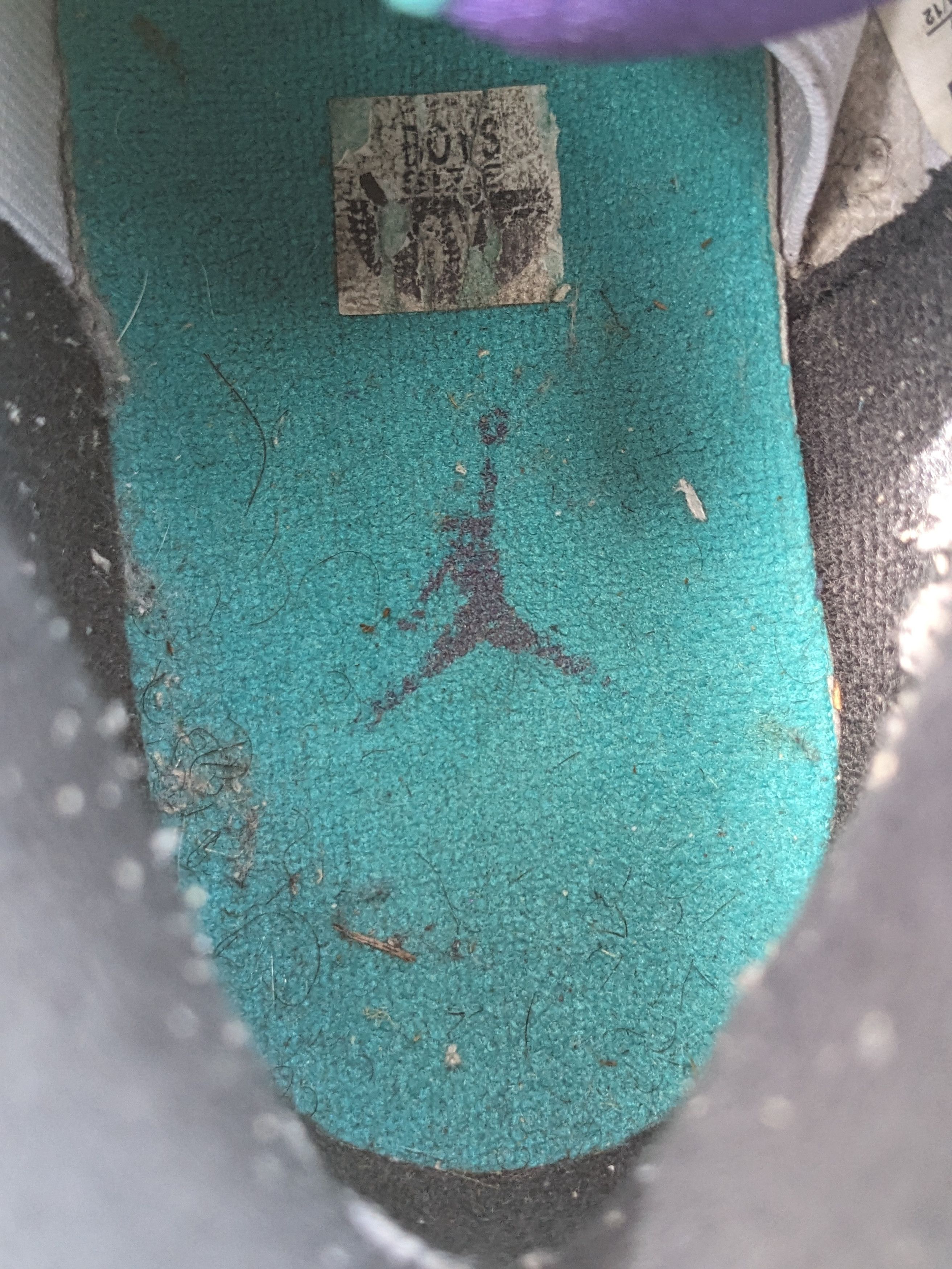 Jordan Brand × Nike Nike Air Jordan 5 Retro White Grape 440888-108 Size 6Y Size US 6 / EU 39 - 7 Thumbnail