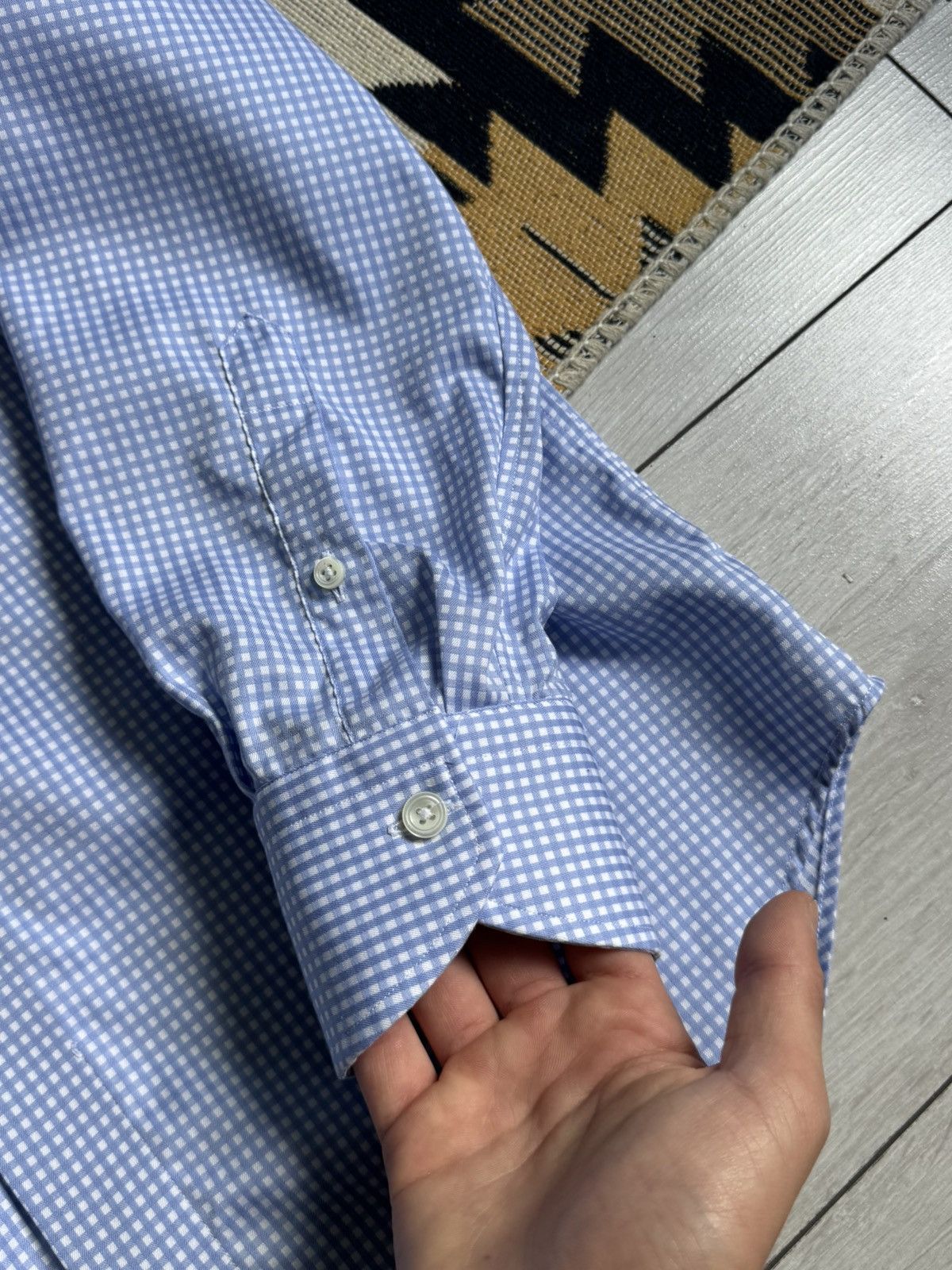 Canali Canali Luxury Button Up Shirt Size US L / EU 52-54 / 3 - 9 Thumbnail