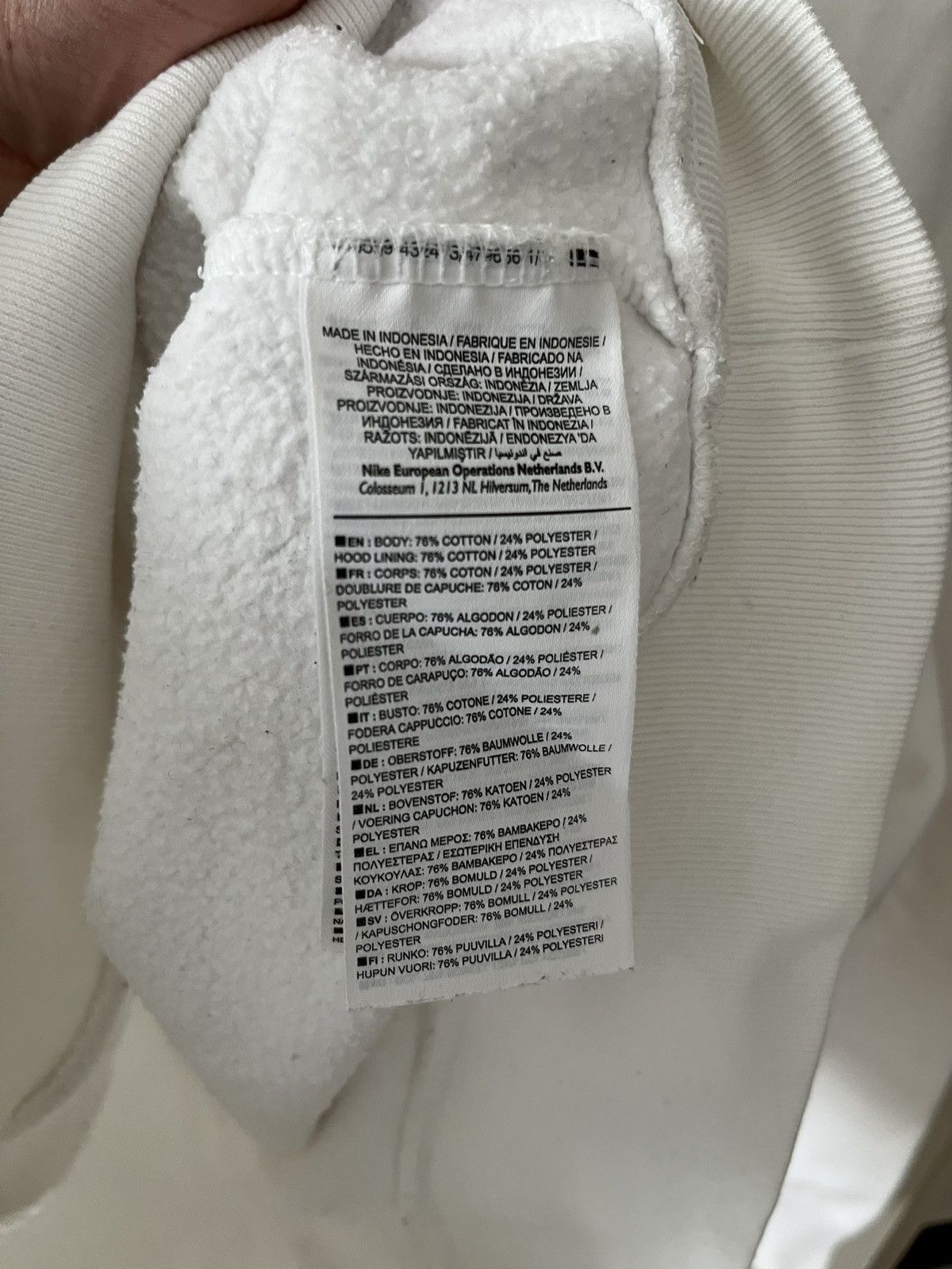 Jordan Brand × Supreme Supreme x Jordan Hoodie FW15 Size US M / EU 48-50 / 2 - 6 Thumbnail