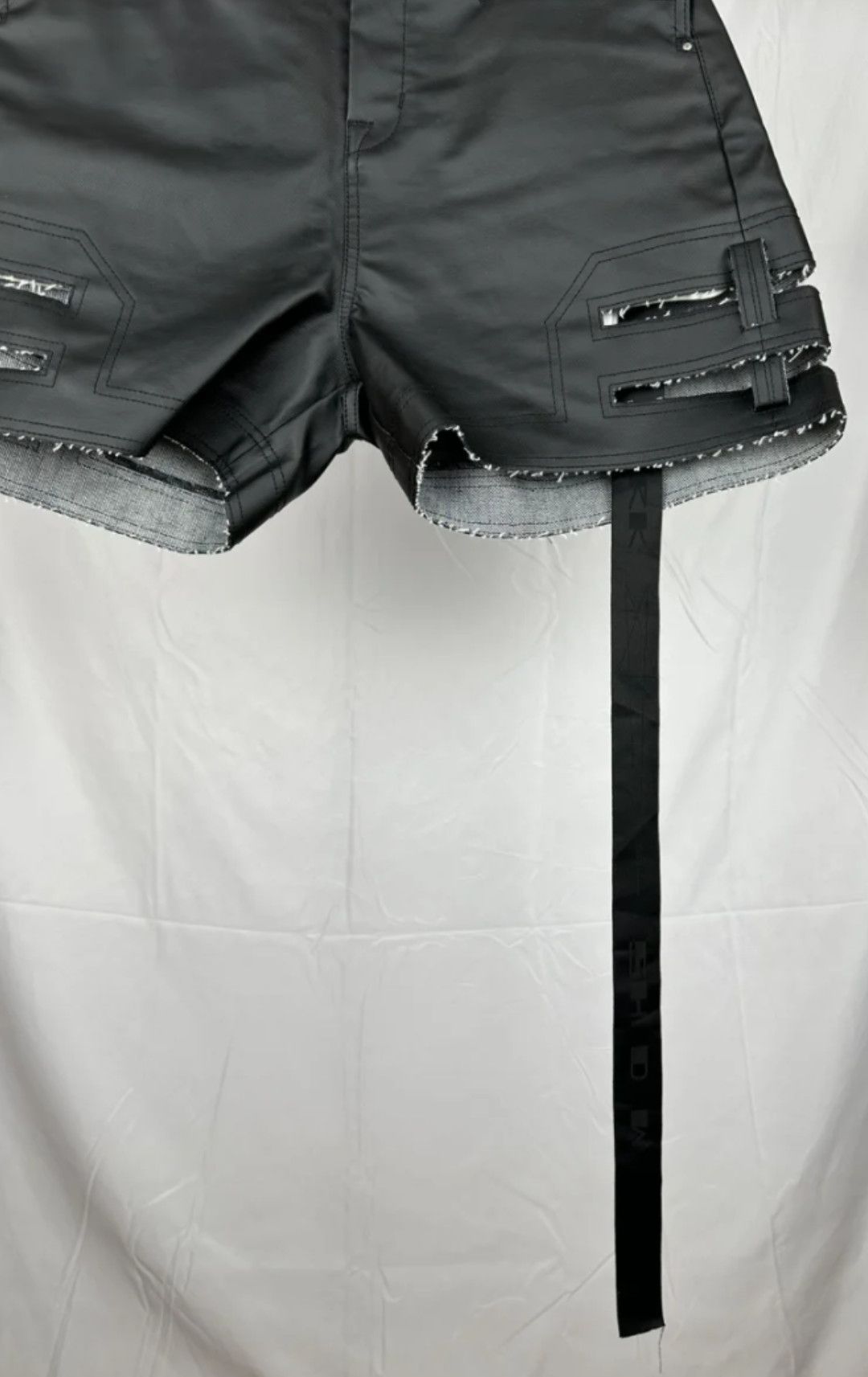 Rick Owens × Rick Owens Drkshdw raw spartan cutoff NEW! Size US 29 - 3 Thumbnail