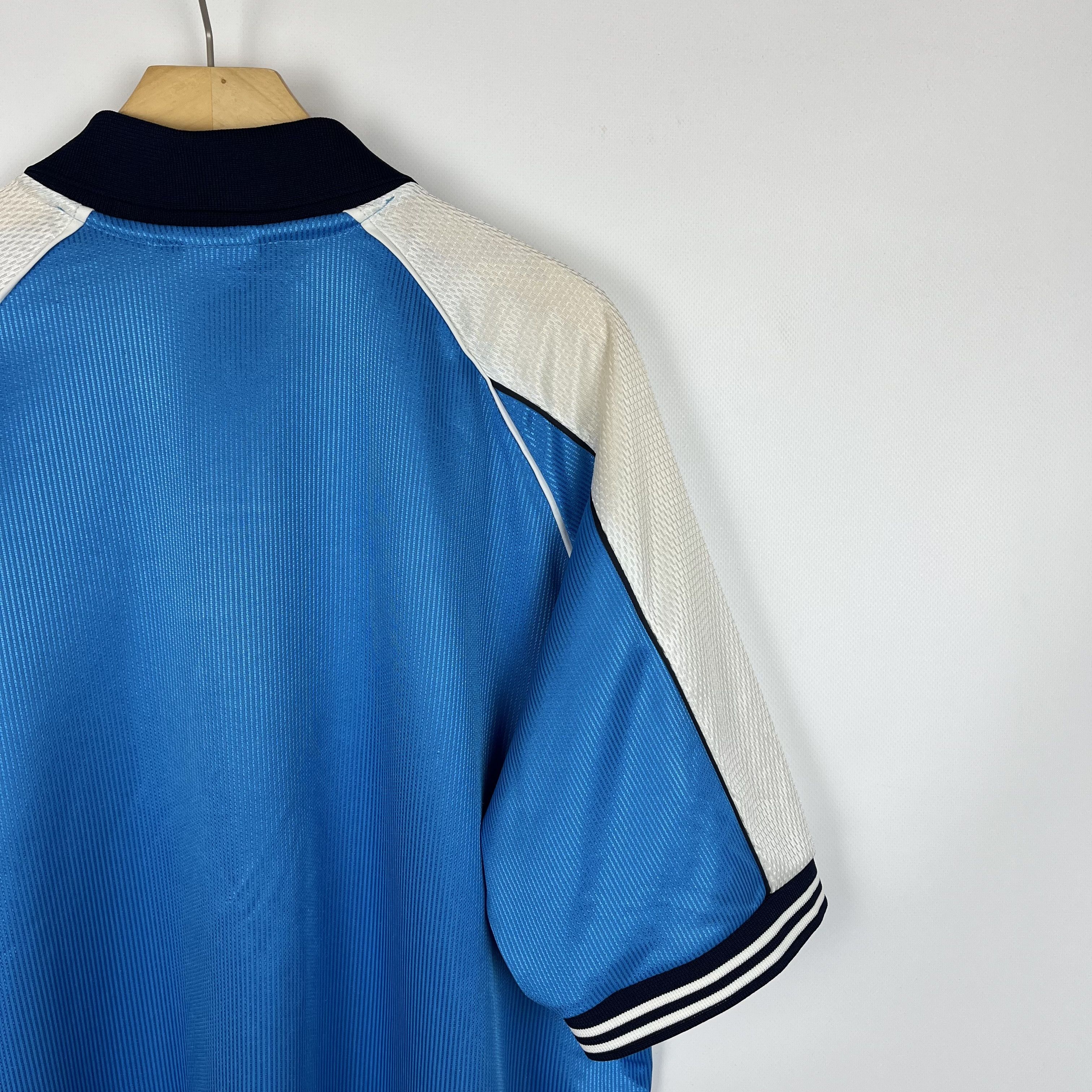 Le Coq Sportif Vintage Manchester City Le Coq Sportif Home Jersey 1999/2001 Size US XL / EU 56 / 4 - 21 Thumbnail