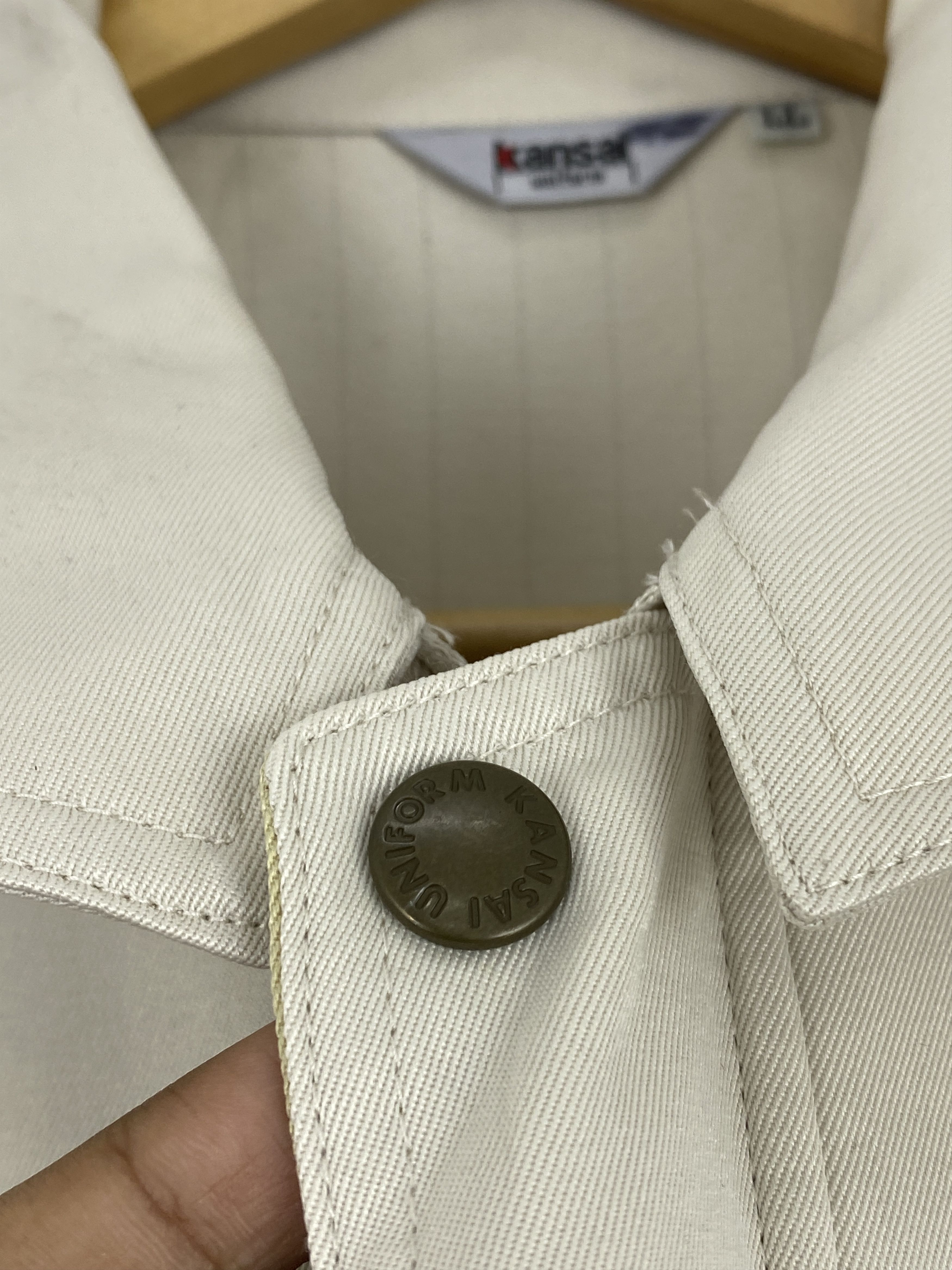 Japanese Brand Vintage Kansai Japanese Brand Worker Denim Jacket J1776 Size US XL / EU 56 / 4 - 11 Thumbnail