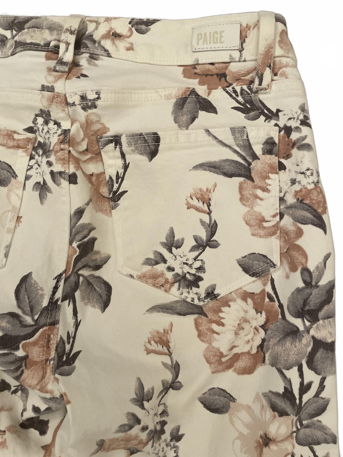Paige Paige Jeans Pants Women's Size 27 Colette Crop Flair Cotton Size 27" / US 4 / IT 40 - 6 Thumbnail