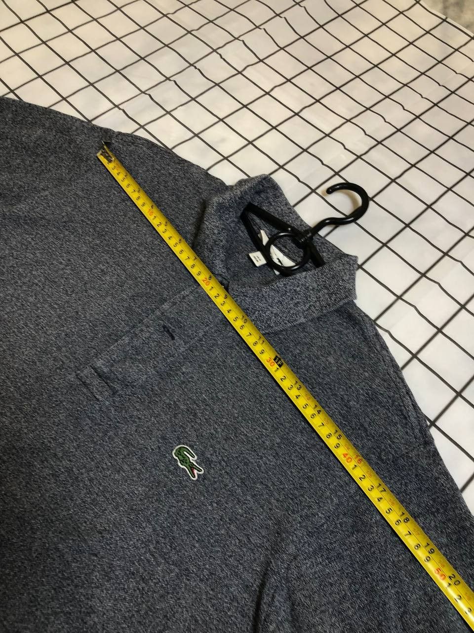 Lacoste LACOSTE SPORT Gray Short Sleeve Polo Shirt Size M Size US M / EU 48-50 / 2 - 8 Thumbnail