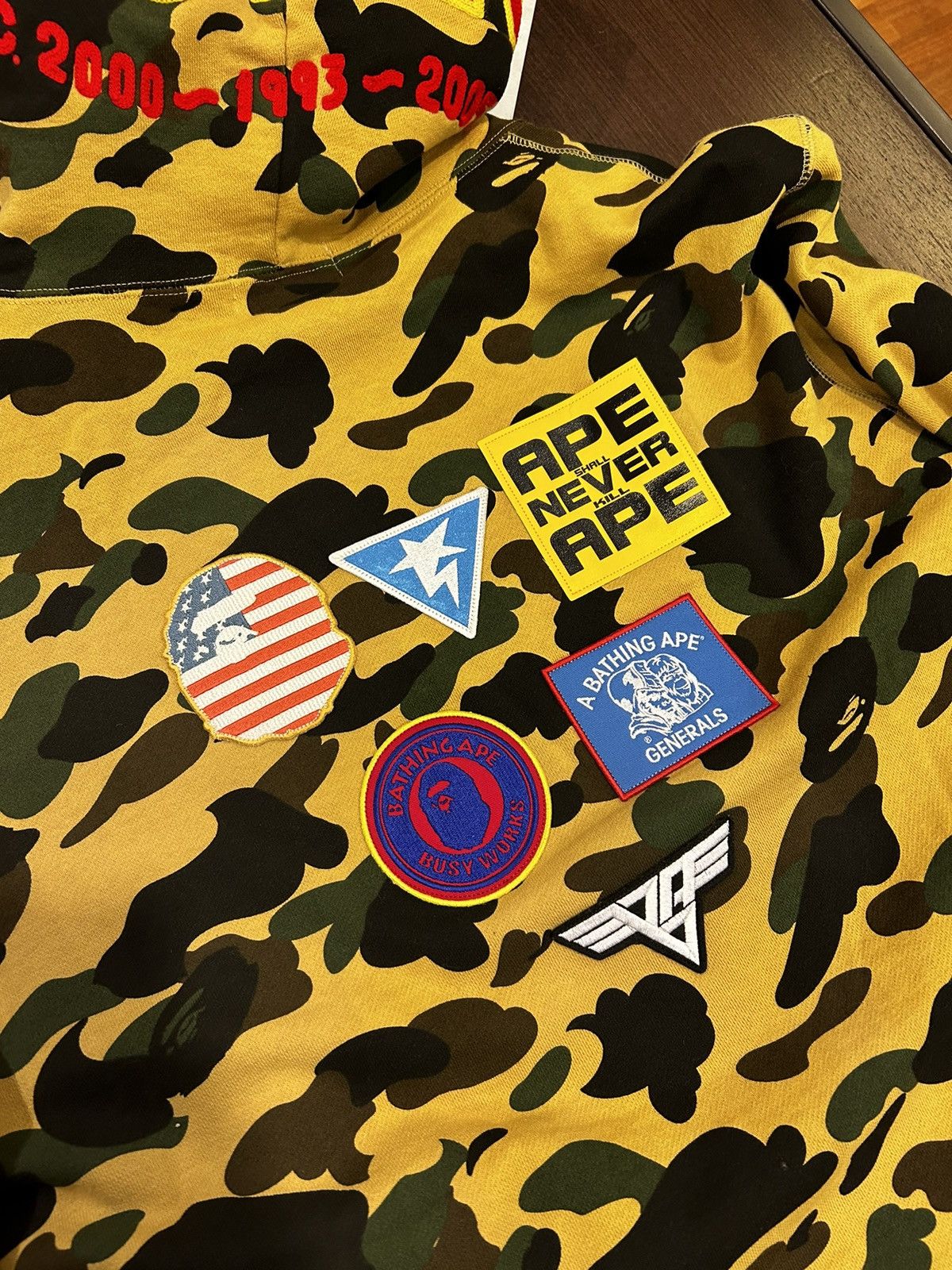Bape Bape Ape Camo Shark Full Zip Hoodie Size US XXL / EU 58 / 5 - 11 Thumbnail