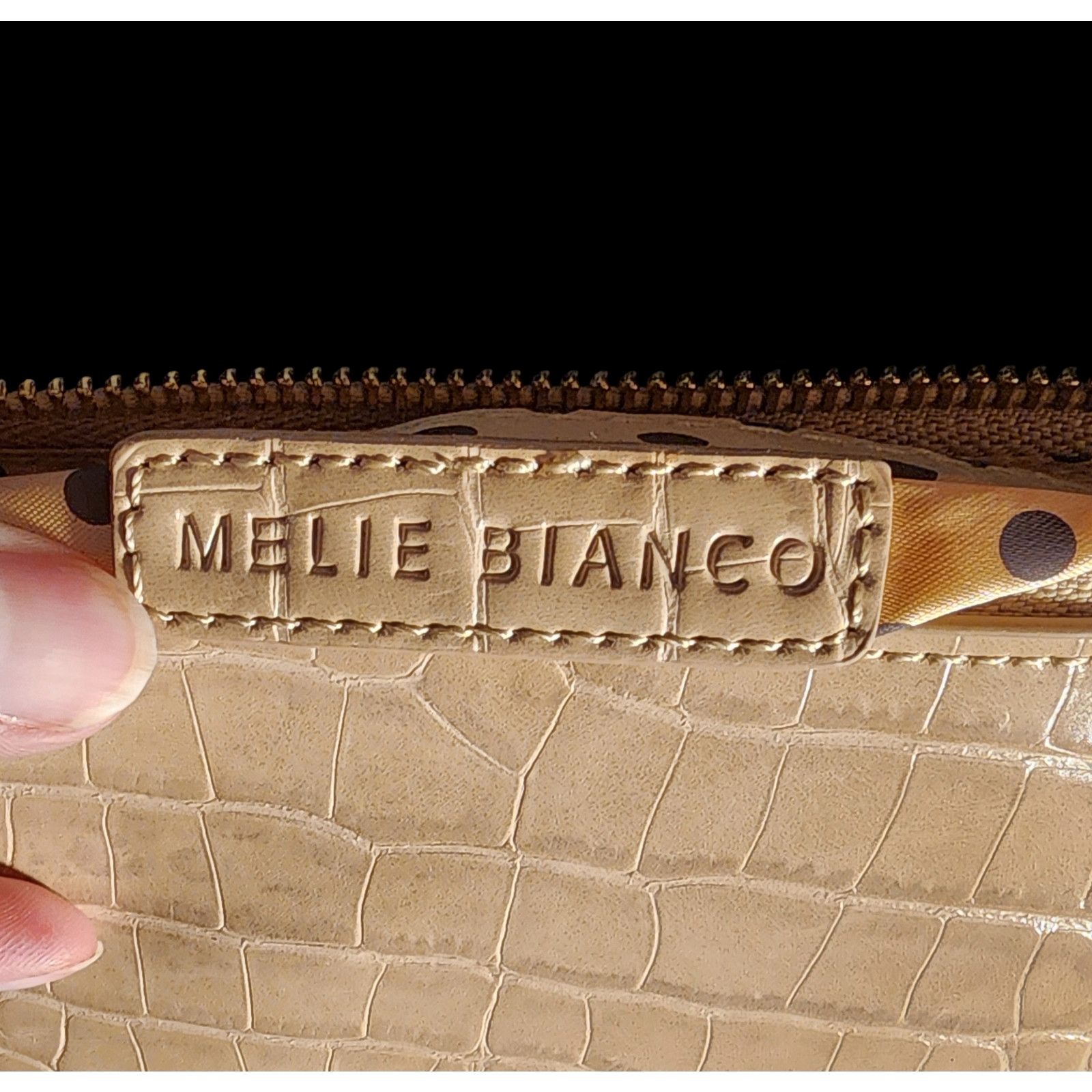 Other Melie Bianco taupe faux leather crossbody bag Size ONE SIZE - 4 Thumbnail