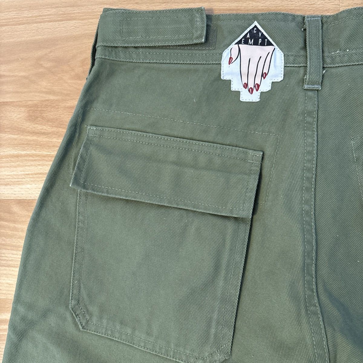 Cav Empt NEW Cav Empt Side Zip Pant in Green Made In Japan - Size M Size US 30 / EU 46 - 6 Thumbnail