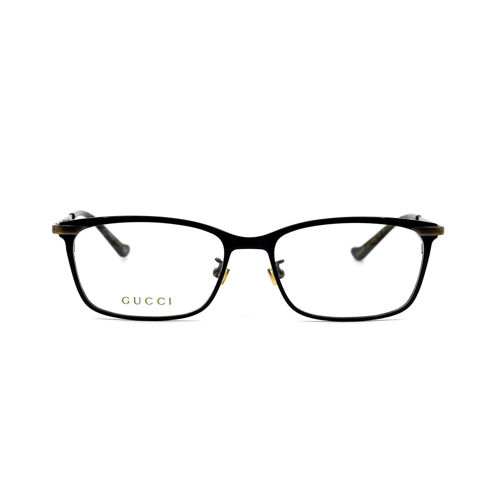 Gucci NEW GUCCI GG1130OJ 001 TITANIUM BLACK EYEGLASSES FRAME Size ONE SIZE - 3 Thumbnail