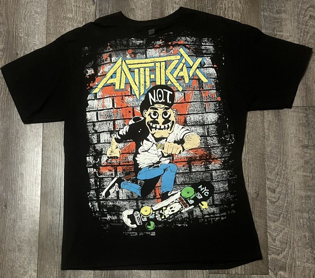 Other Anthrax N.O.T. Skateboard AOP Shirt size Medium Size US M / EU 48-50 / 2 - 1 Thumbnail