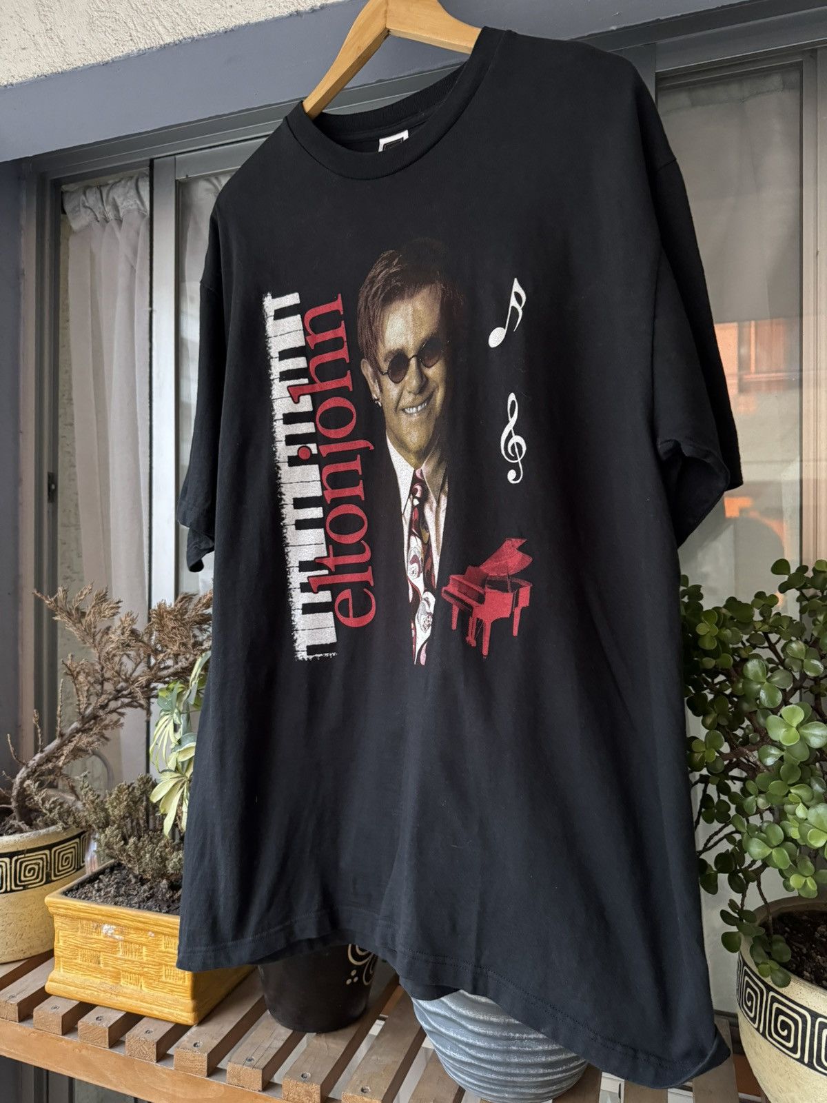 Band Tees × Vintage Elton John tour 2010 Size US XL / EU 56 / 4 - 3 Thumbnail