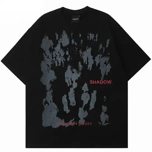 Vintage Komura x Maezo Shadow Graphic Print short-sleeved T-shirt Size US XL / EU 56 / 4 - 6 Thumbnail