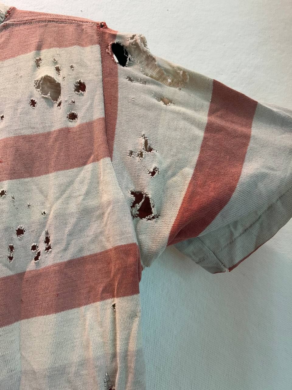 Unsound Rags × Vintage Destroyed 1960's style shirt Size US M / EU 48-50 / 2 - 3 Thumbnail