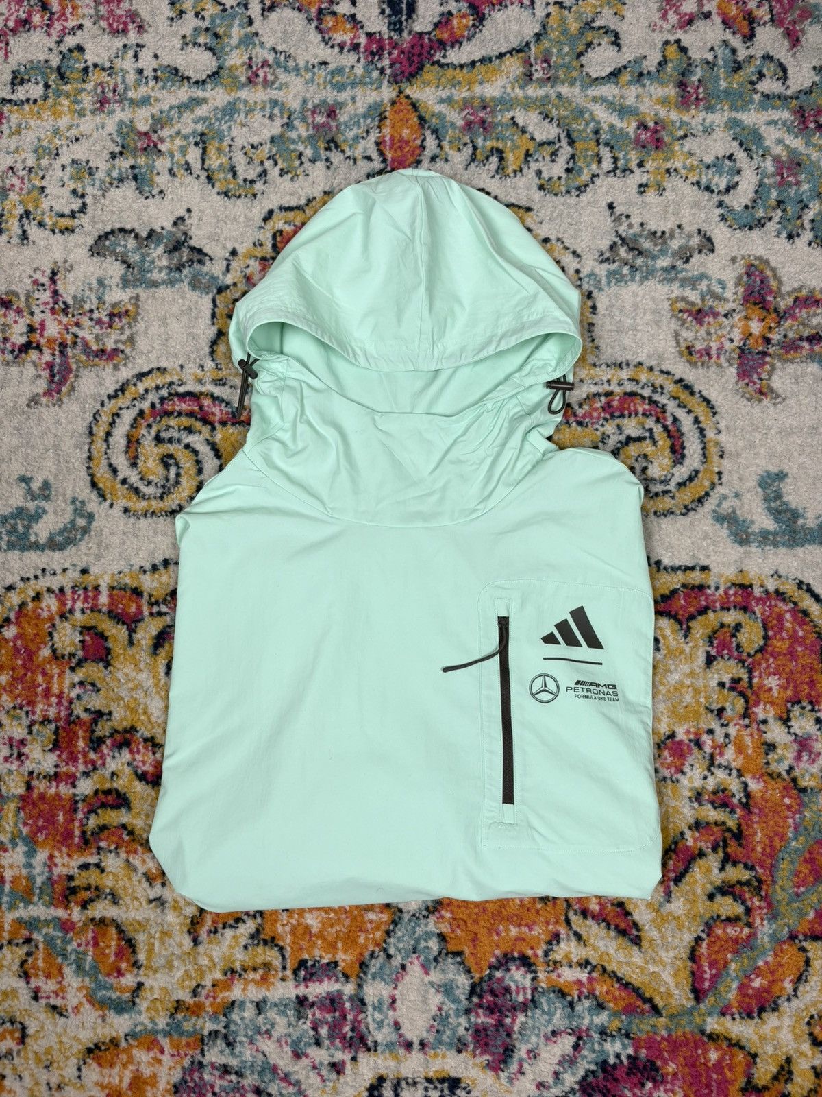 Adidas Adidas woven windbreaker Size US XL / EU 56 / 4 - 6 Thumbnail