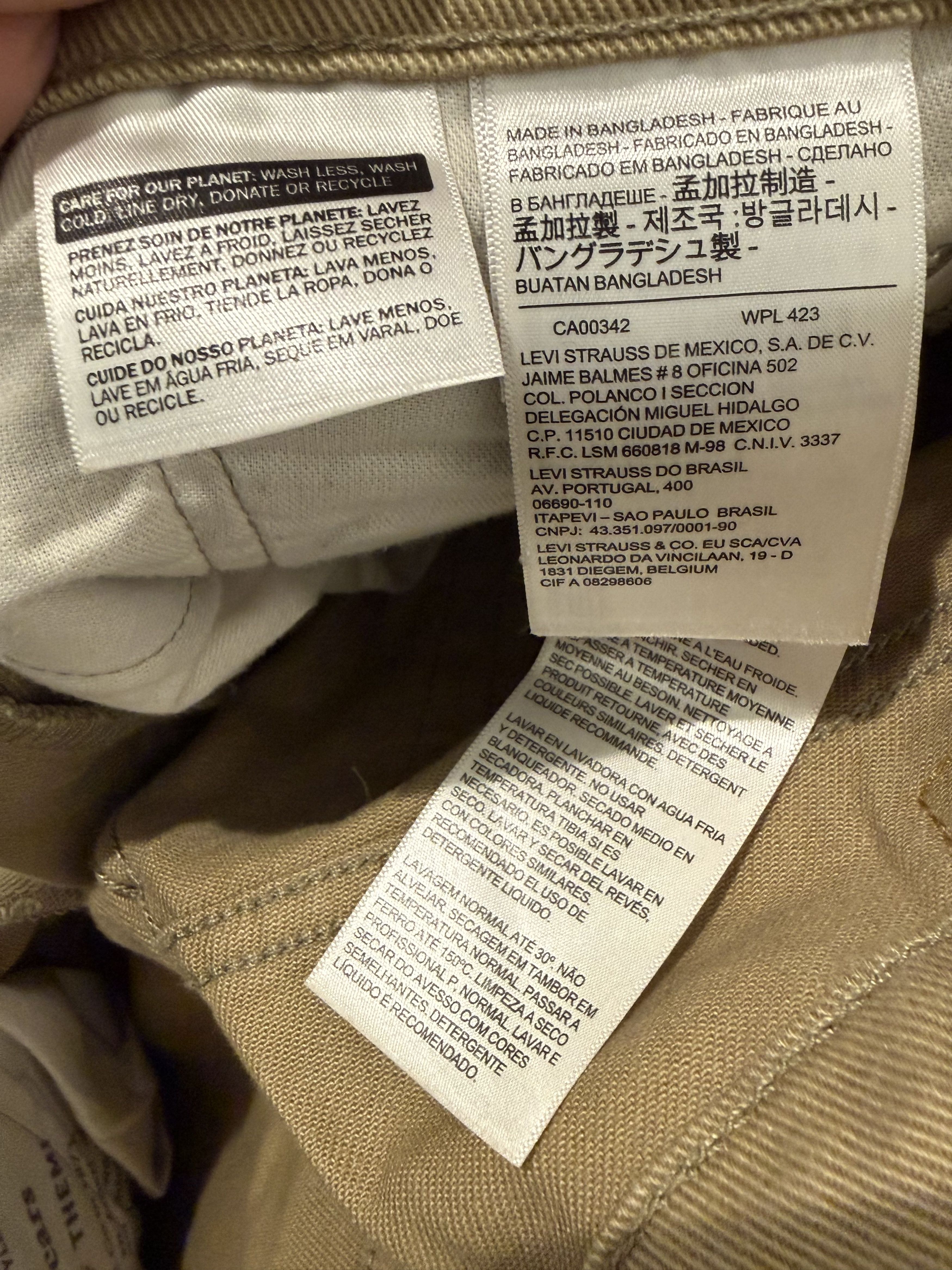 Levi's LEVIS BEIGE PANTS Size US 31 - 4 Thumbnail