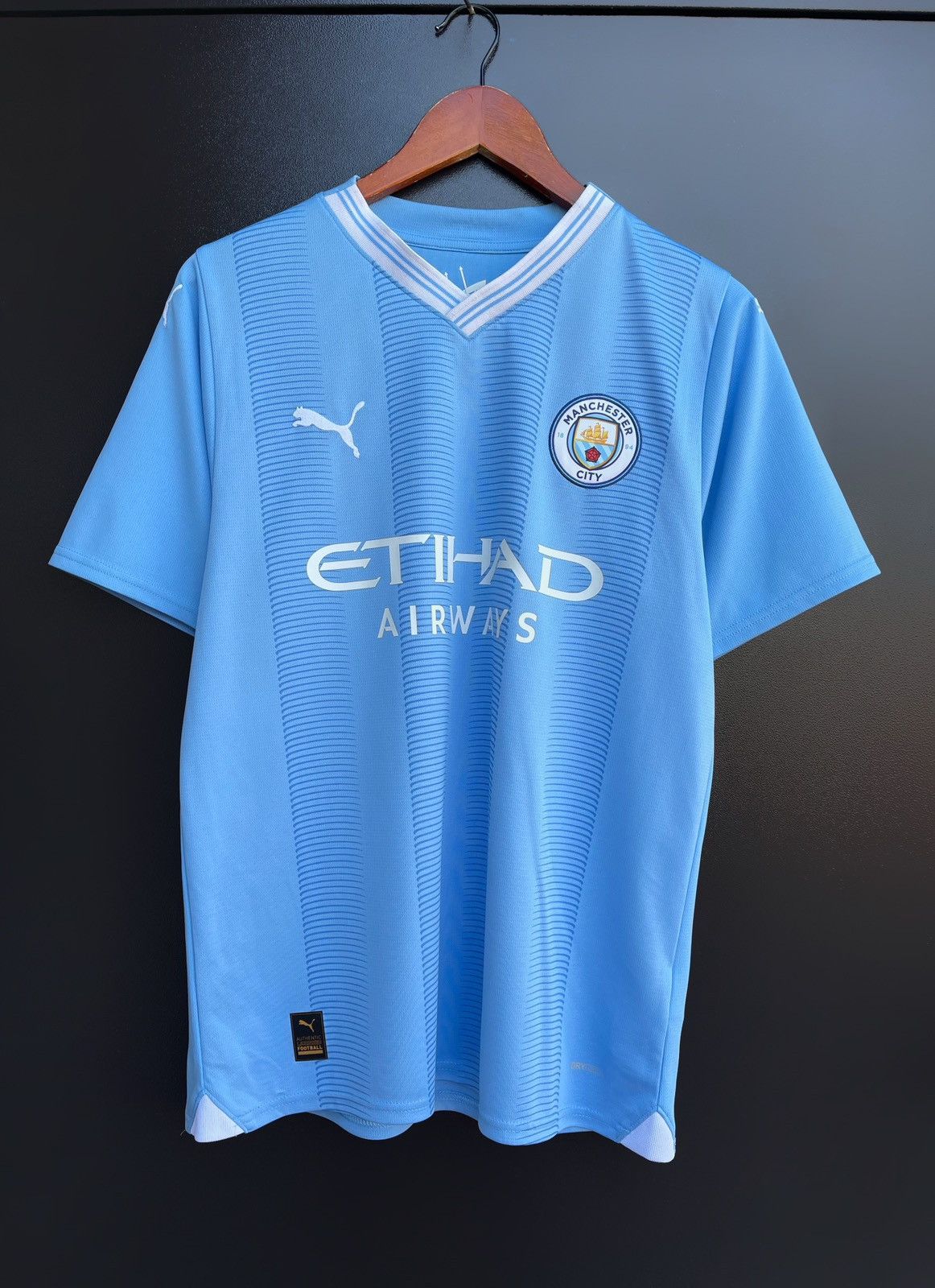 Puma Manchester City 2023 Home Football Soccer Jersey Puma Shirt Size US M / EU 48-50 / 2 - 1 Thumbnail