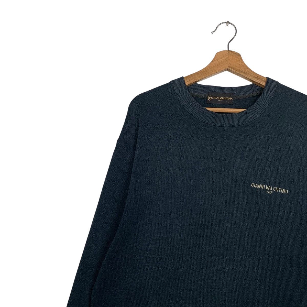 Japanese Brand Gianni Valentino Crewneck Sweatshirt Size US L / EU 52-54 / 3 - 7 Thumbnail