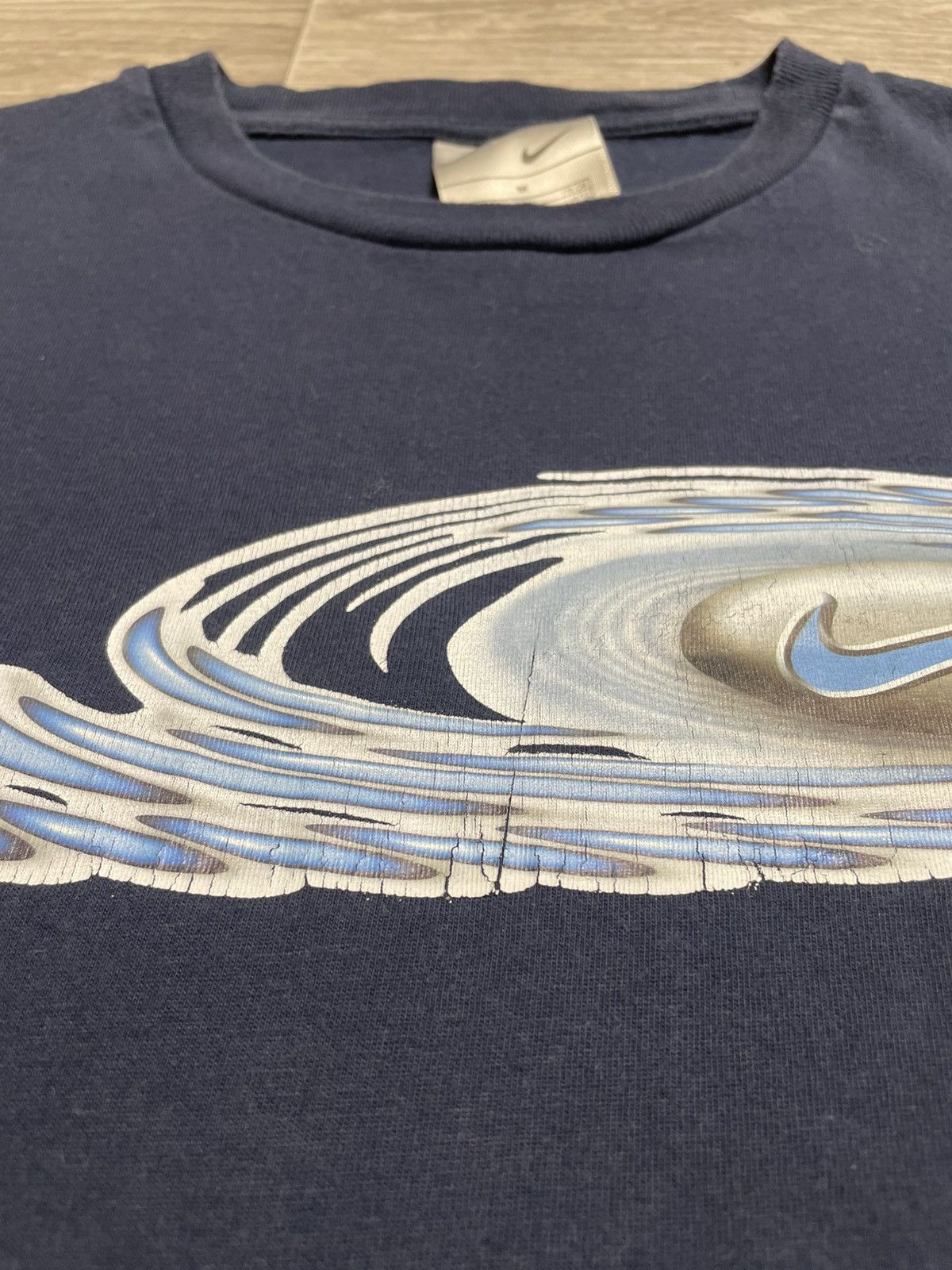 Nike Vintage Nike Big Logo Y2K T-Shirt Size US M / EU 48-50 / 2 - 8 Thumbnail