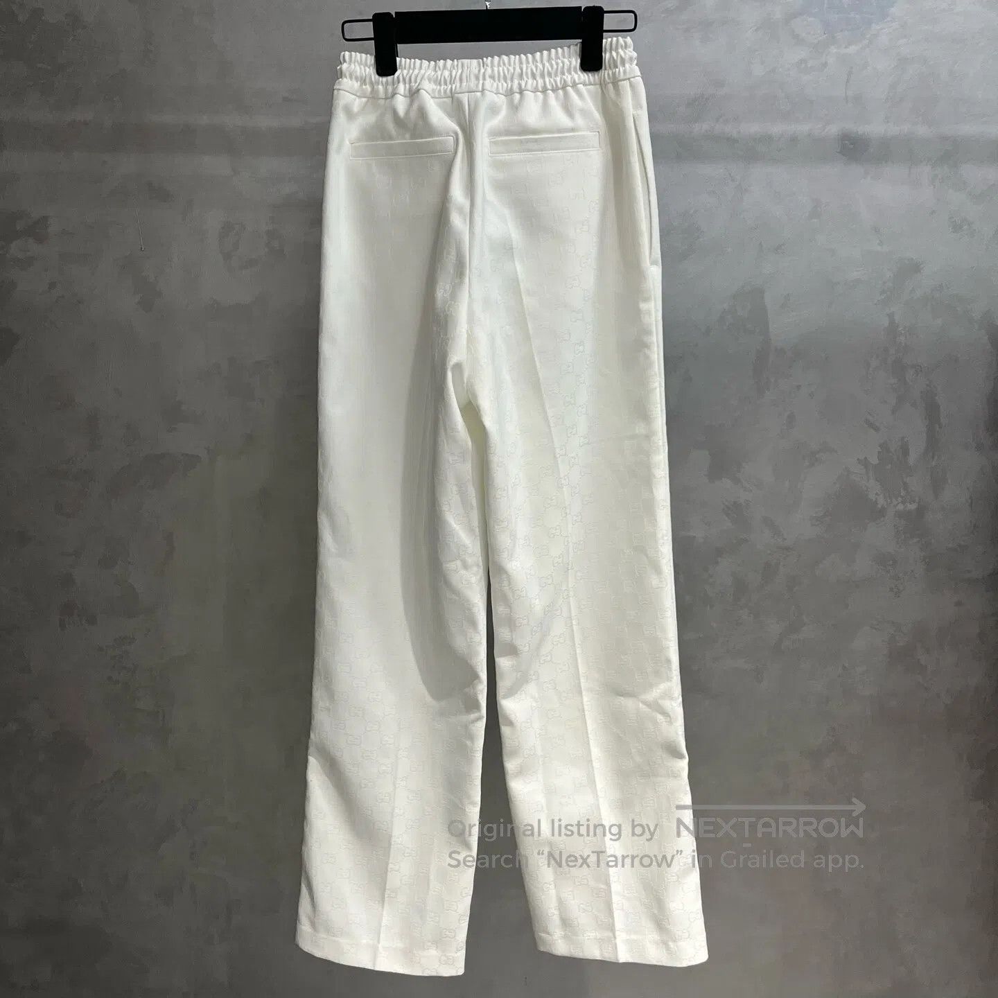 Gucci Guicci size xxs Loose-fitting GG jacquard long pants – cas Size US 26 / EU 42 - 2 Thumbnail