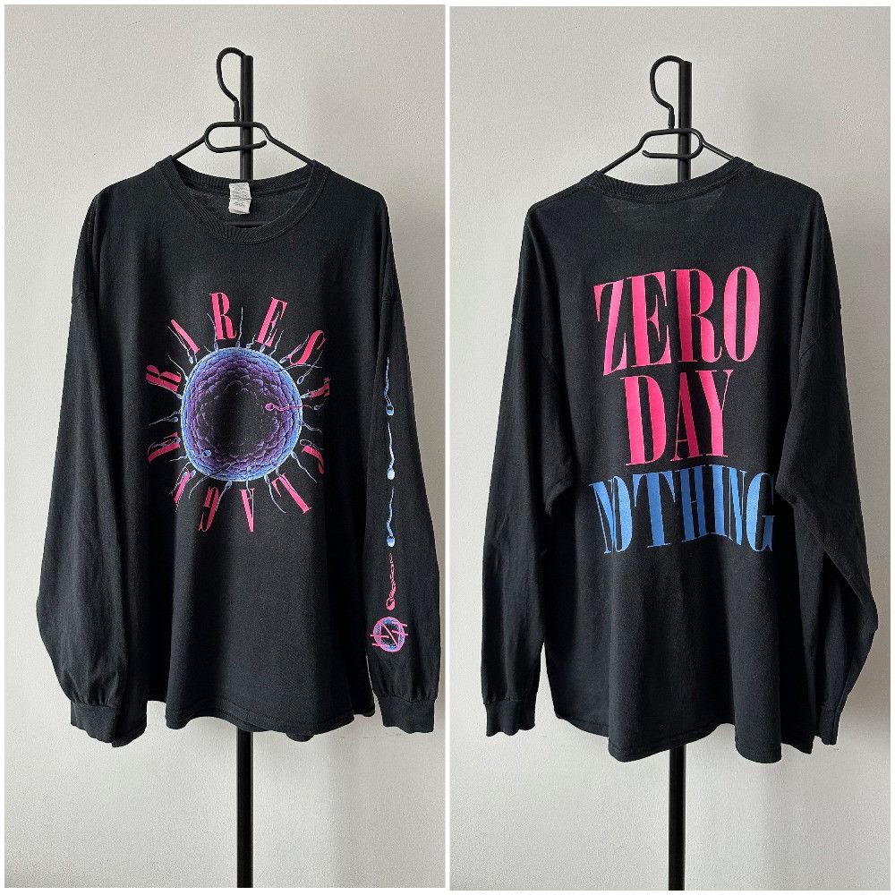 Band Tees NOTHING Zero Day Long Sleeve shirt tour rock merch band Size US XXL / EU 58 / 5 - 1 Thumbnail