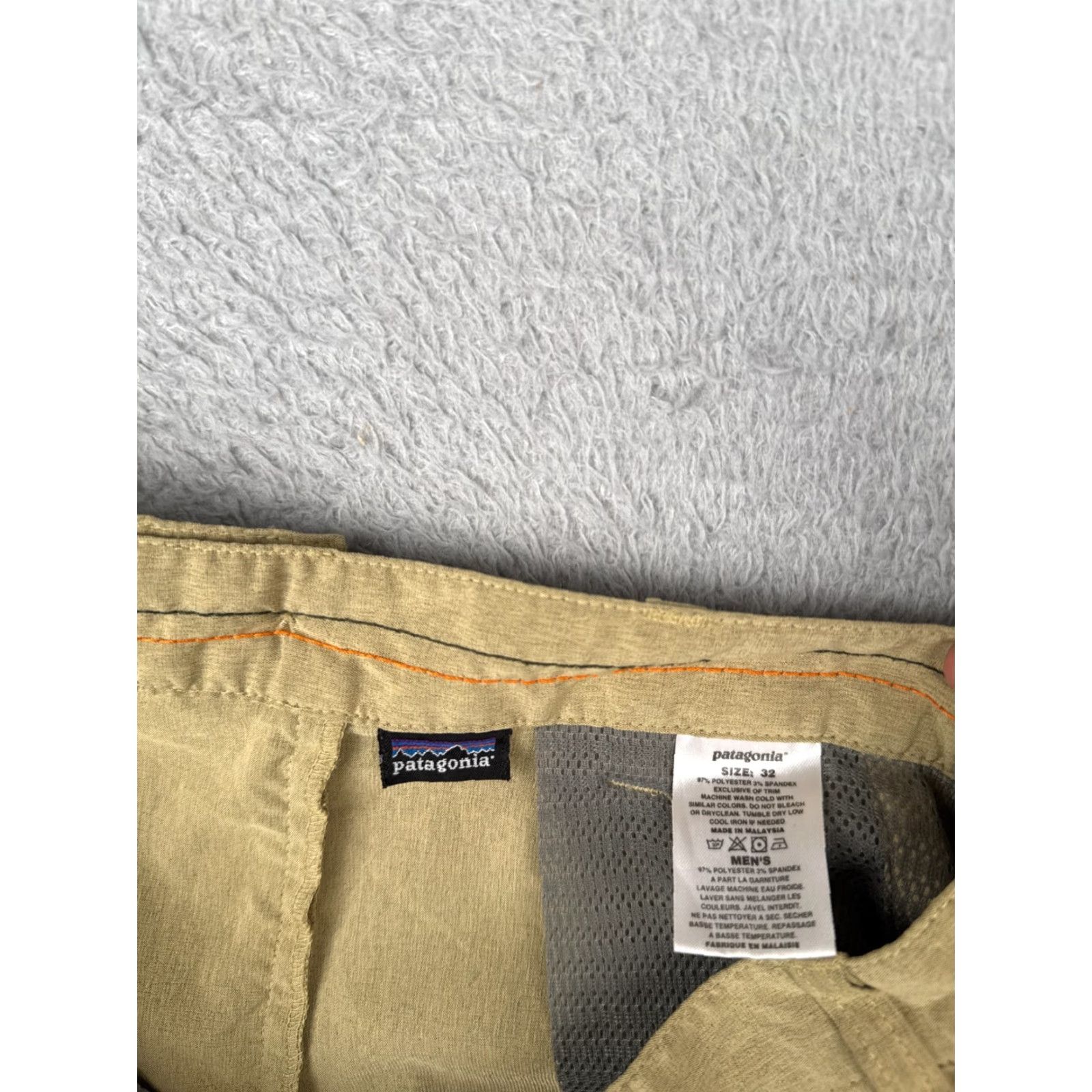 Patagonia Patagonia Shorts Men 32 Beige Intransit Shorts Polyester Blend Chino 32x10 Size US 32 / EU 48 - 7 Thumbnail