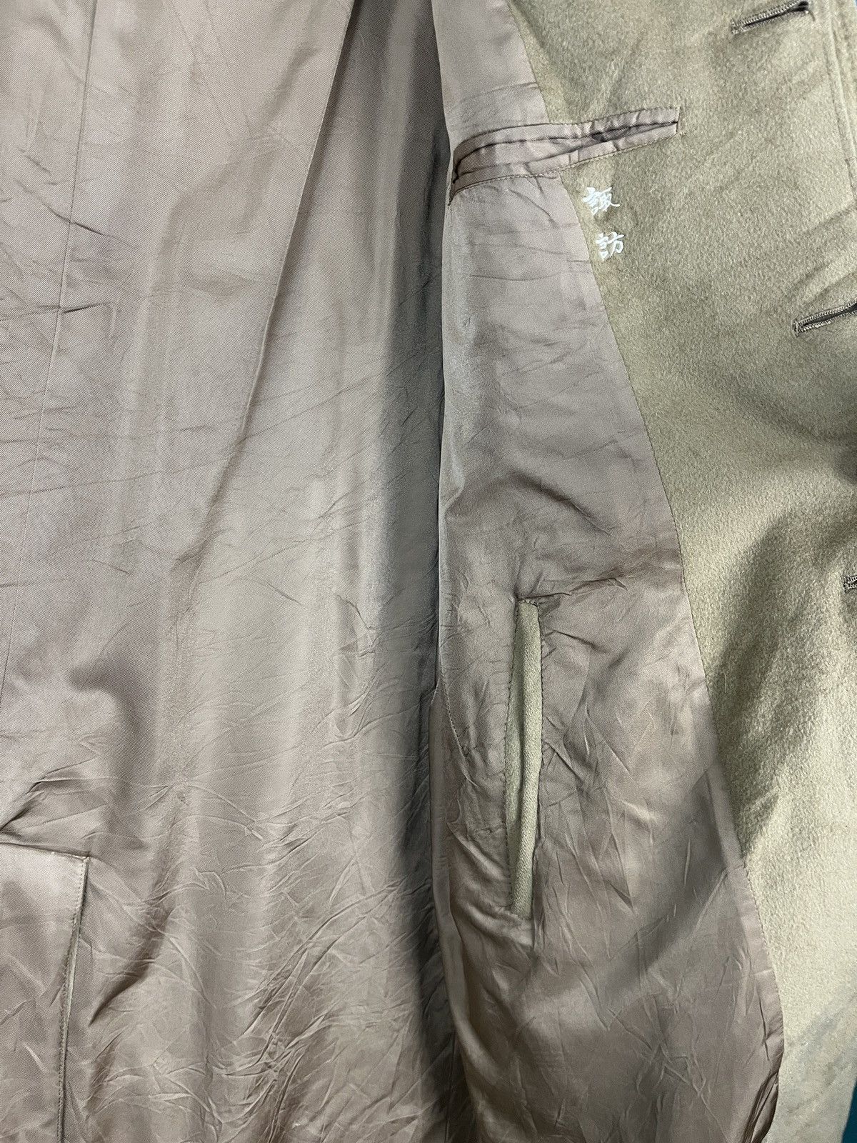 Burberry × Burberry Prorsum VINTAGE BURBERRY NEW WOOL 100% LONG COAT Size US M / EU 48-50 / 2 - 9 Thumbnail