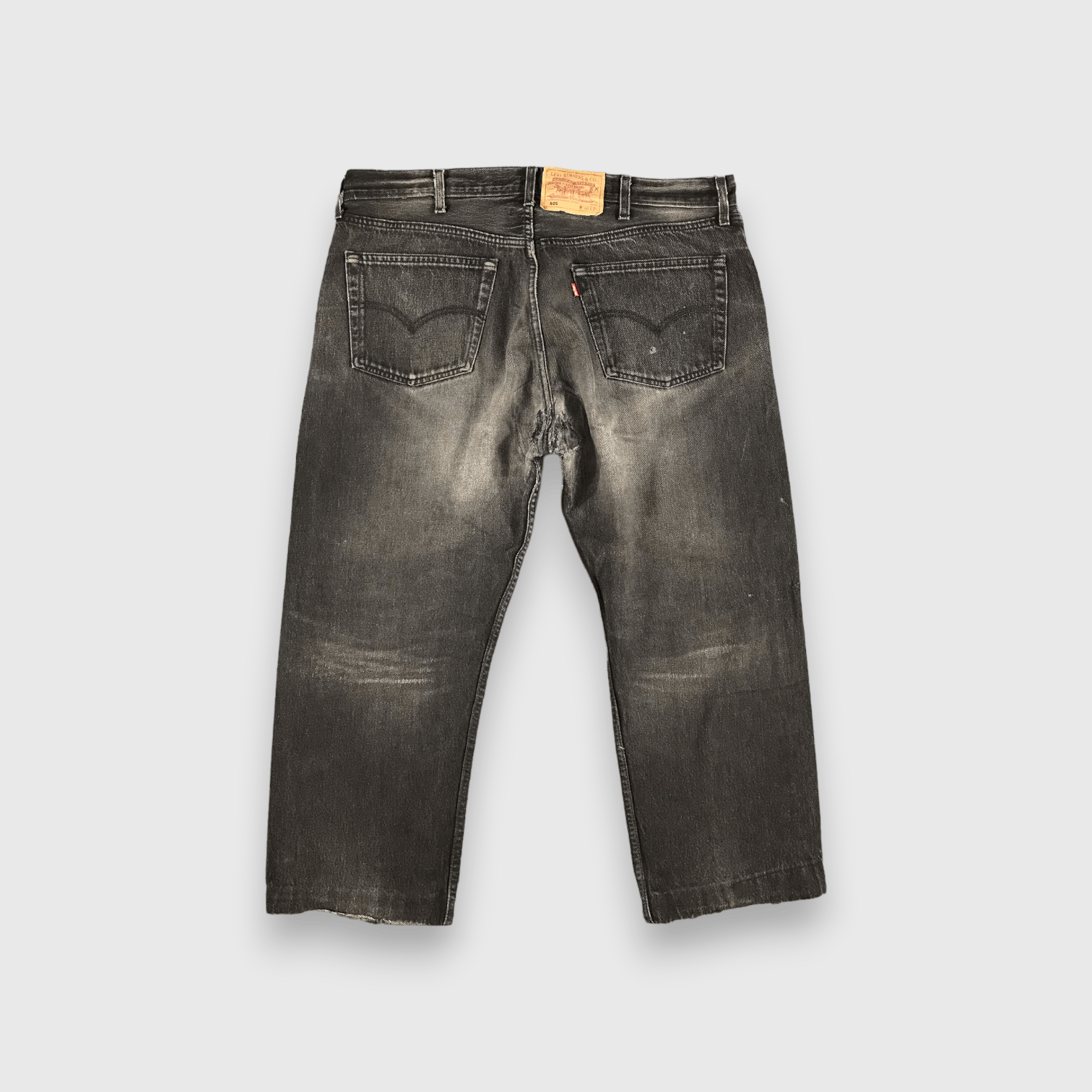 Levi's 90s Vintage Levis 501 Earth Tone Jeans-J1443 Size US 41 - 2 Thumbnail
