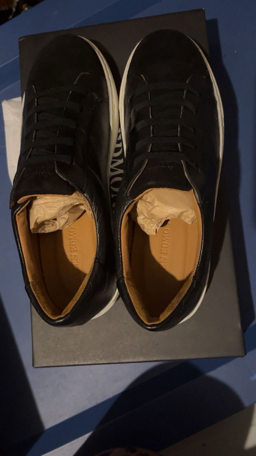 Allen Edmonds Allen Edmonds black leather shoes Size US 8.5 / EU 41-42 - 10 Thumbnail