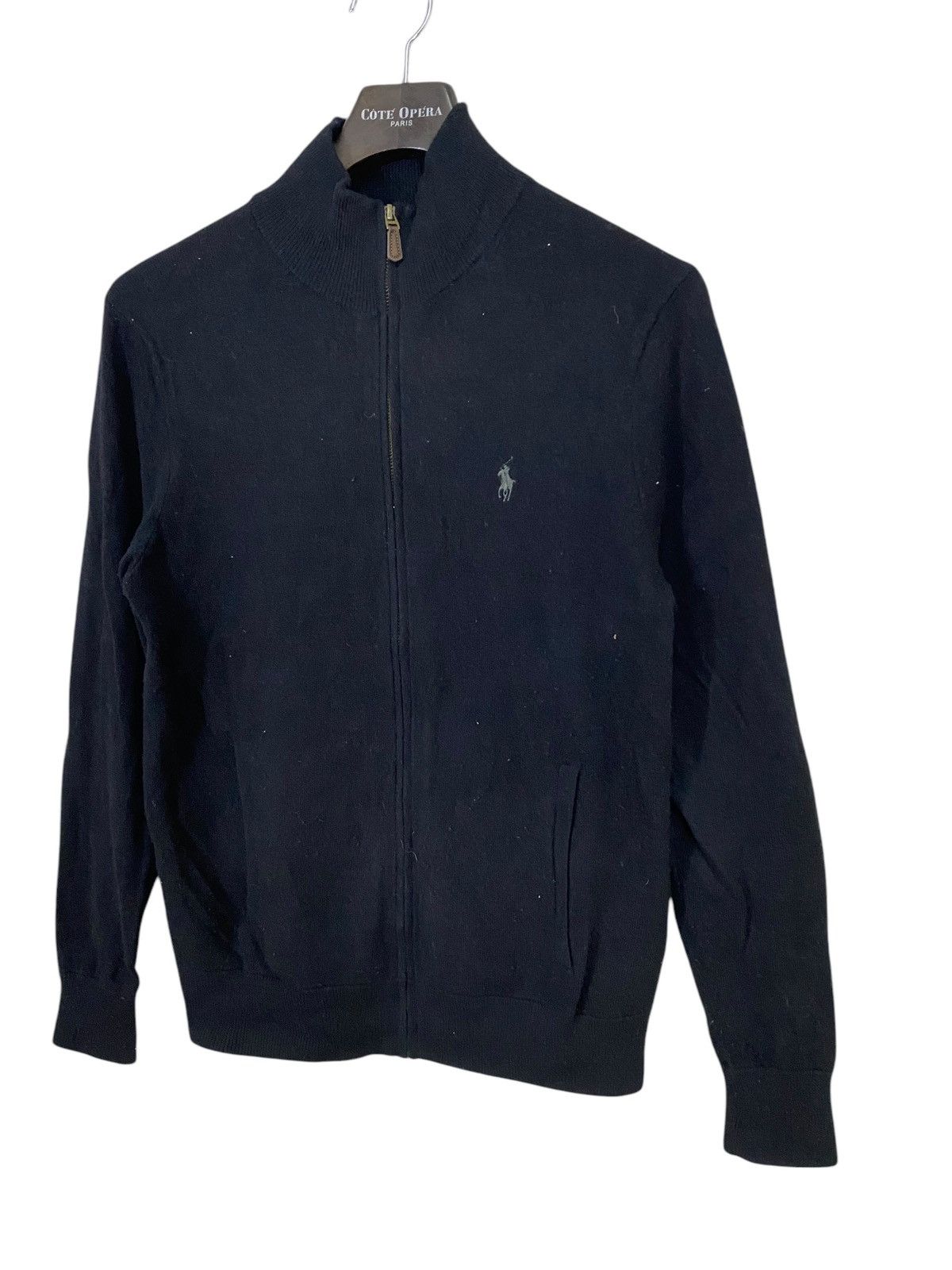 Polo Ralph Lauren × Ralph Lauren Polo ralph lauren small pony wool soft sweater zipper Size US S / EU 44-46 / 1 - 3 Thumbnail