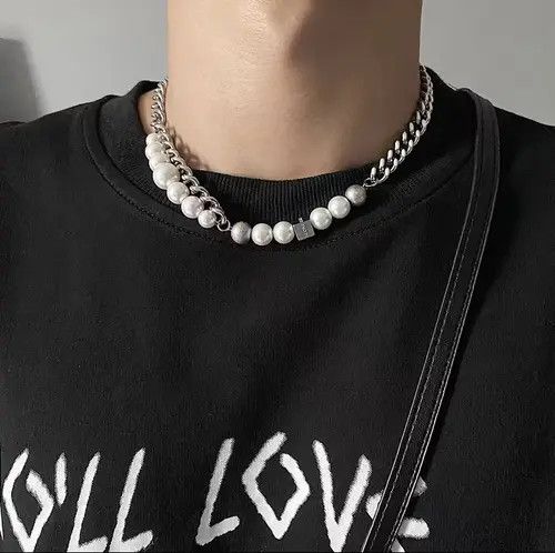 Designer × Vintage Retro punk necklace Size ONE SIZE - 2 Thumbnail