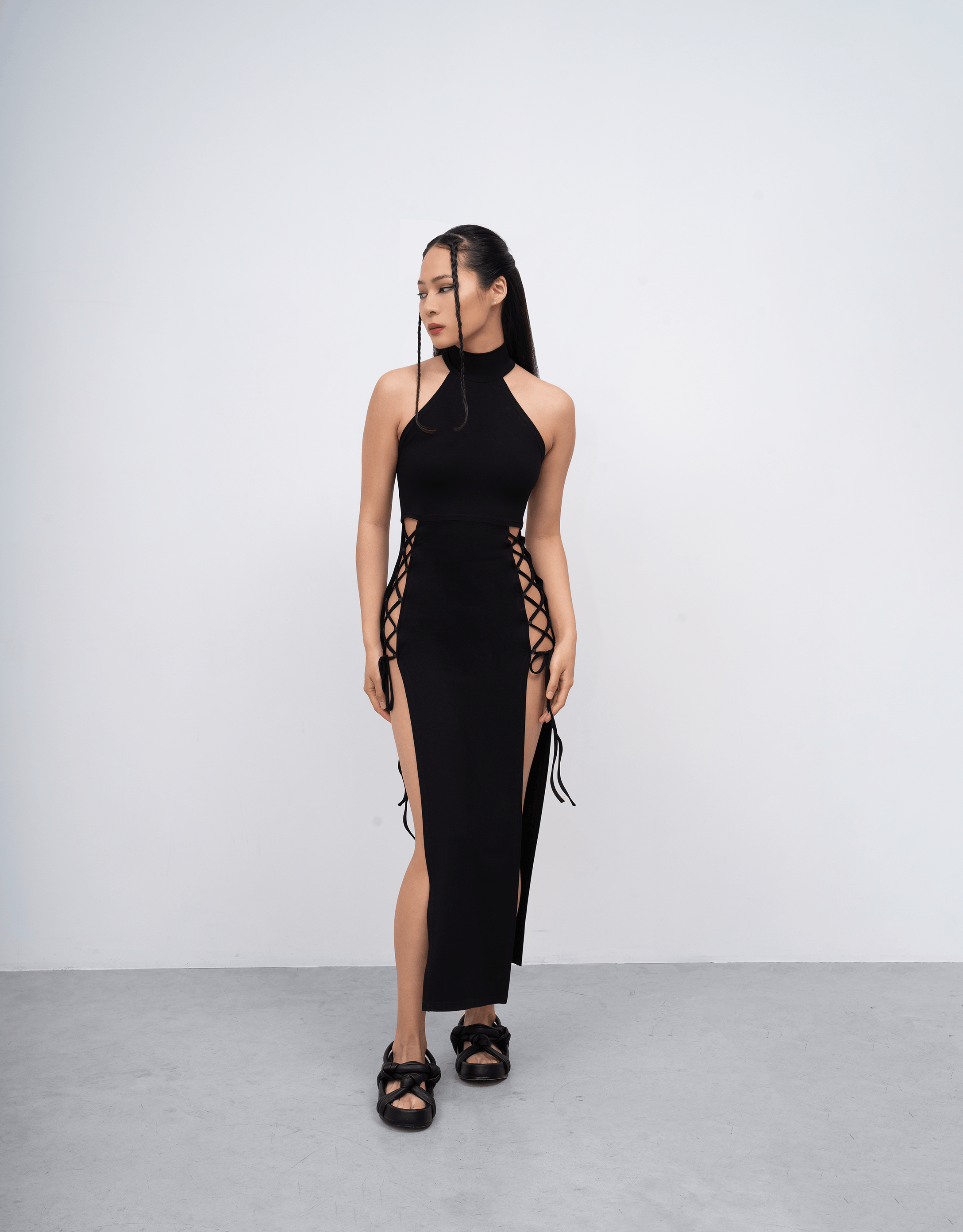 Bat Norton DRESS WITH LACING HANABI Size XS / US 0-2 / IT 36-38 - 5 Thumbnail