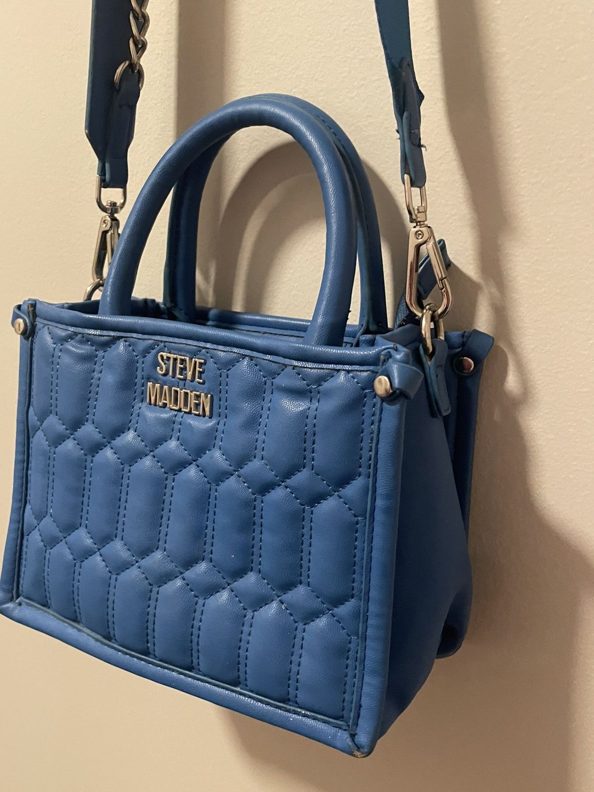 Steve Madden Steve Madden BNiko Convertible Crossbody Bag in blue Size ONE SIZE - 4 Thumbnail