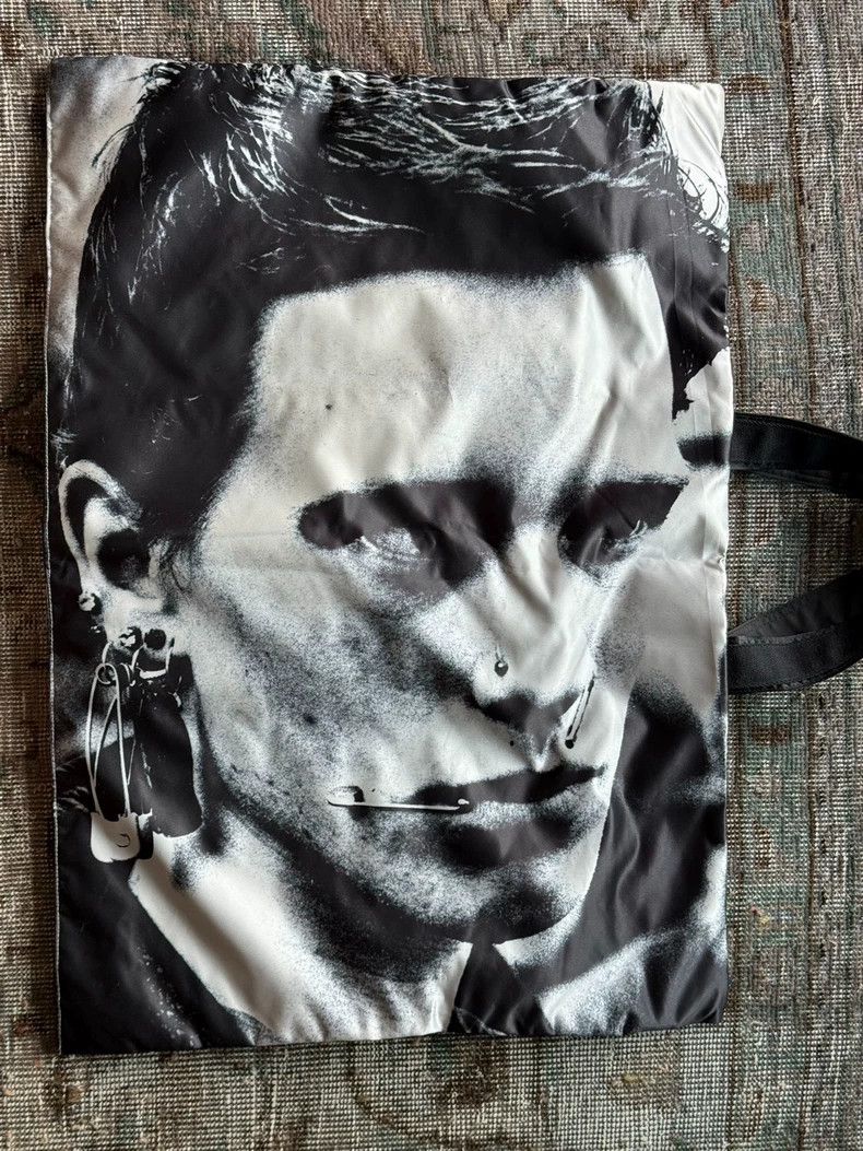 Raf Simons Raf simons Silver printed oversized shoulder bag Size ONE SIZE - 4 Thumbnail