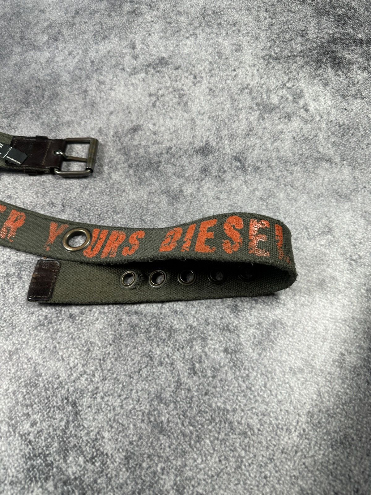 Diesel Y2K Vintage Forever Your Diesel Logo Belts Leather Style USA Size ONE SIZE - 3 Thumbnail