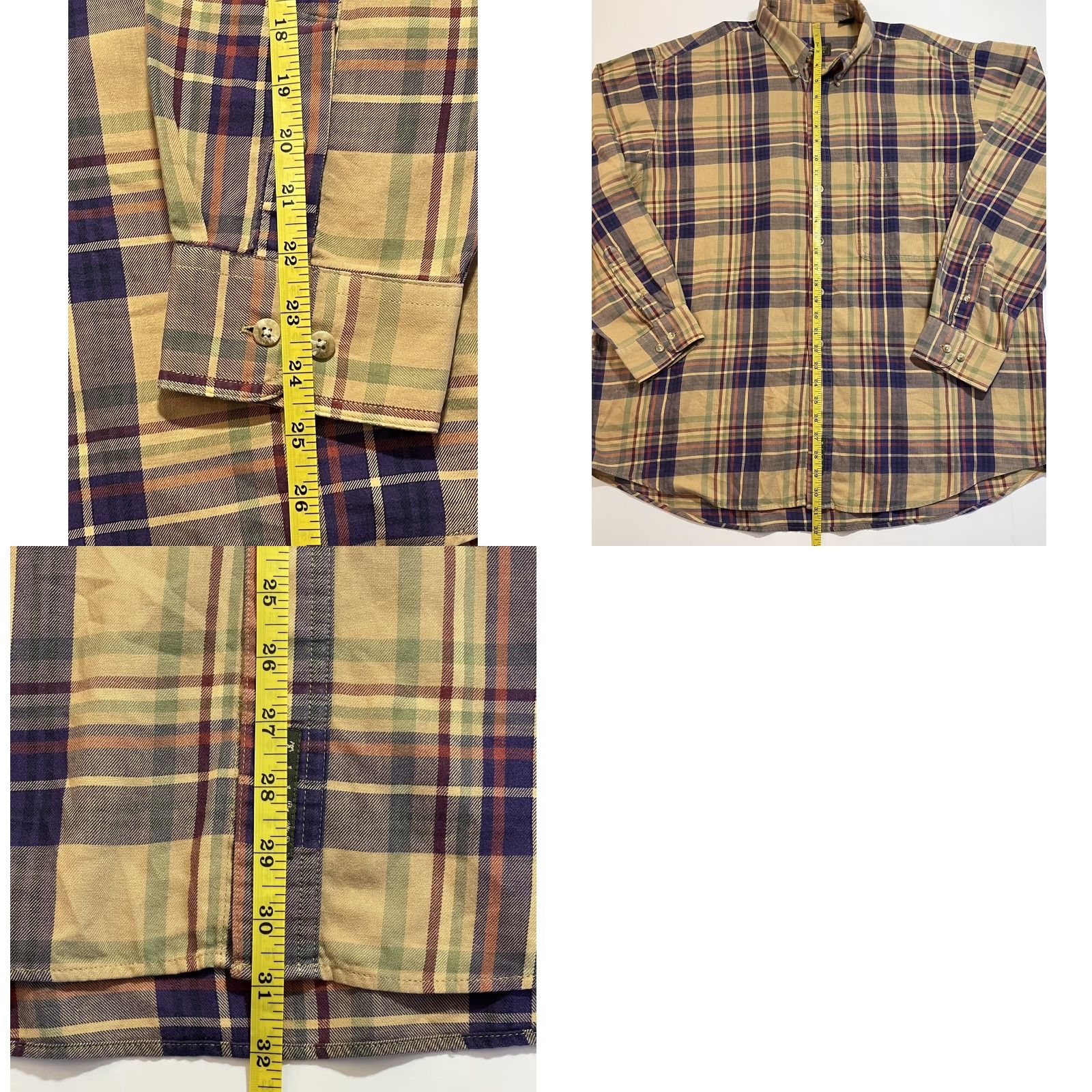 Timberland Timberland Button-Up Shirt Men XL Plaid Long Sleeve Casual Outdoor All Seasons Size US XL / EU 56 / 4 - 8 Thumbnail