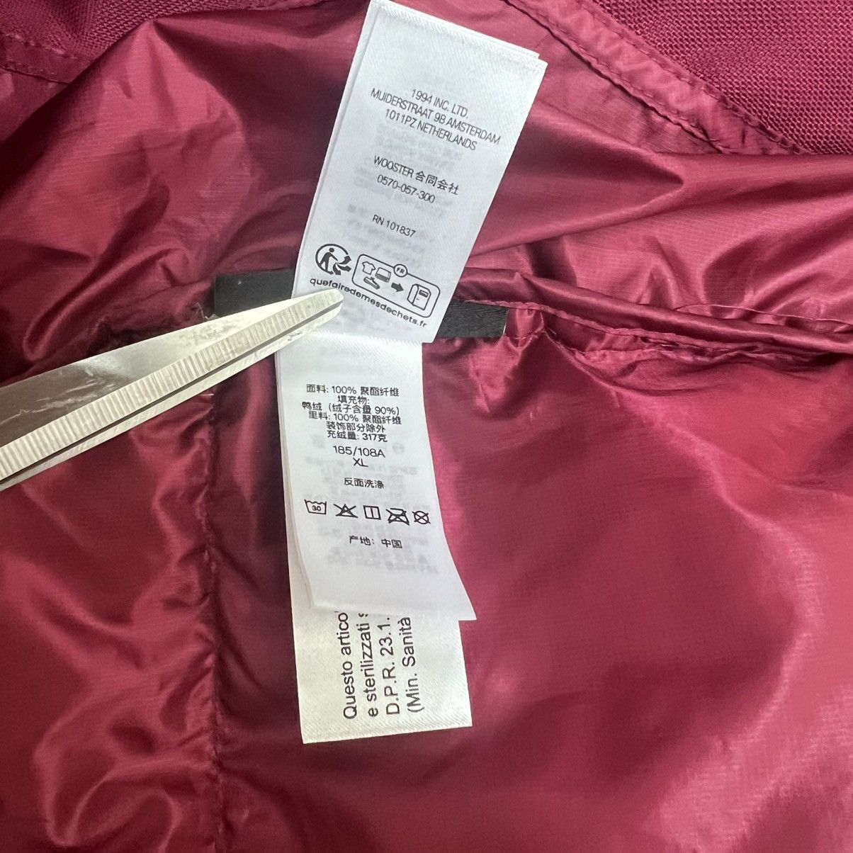 Supreme Supreme 700-Fill Down Lightweight Puffer Jacket Magenta XL Size US XL / EU 56 / 4 - 14 Thumbnail