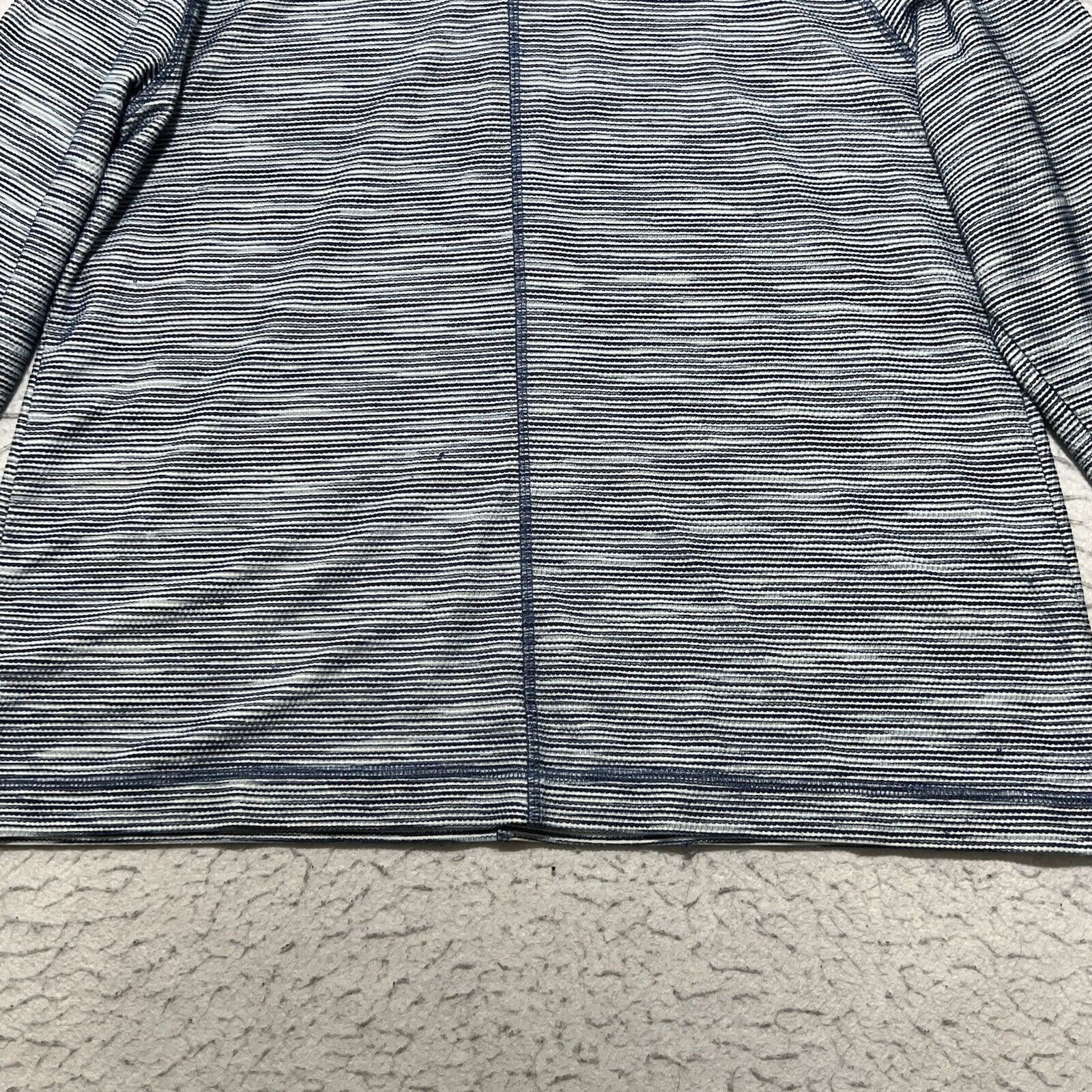 Other Talbots Tie Neck 3/4 Sleeve Pullover Blue Twist Sweater Top Size XL / US 12-14 / IT 48-50 - 7 Thumbnail