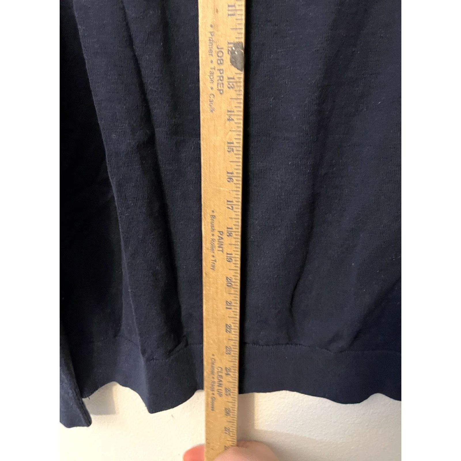 Banana Republic Banana Republic Sweatshirt Mens Large Navy Blue Cotton Blend Crew Neck Size US L / EU 52-54 / 3 - 5 Thumbnail
