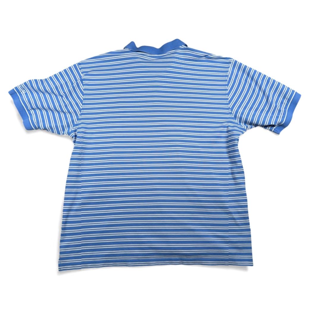 Vintage VINTAGE Masters Polo Shirt Adult XL Blue Striped Golf Shirt Size US XL / EU 56 / 4 - 3 Thumbnail