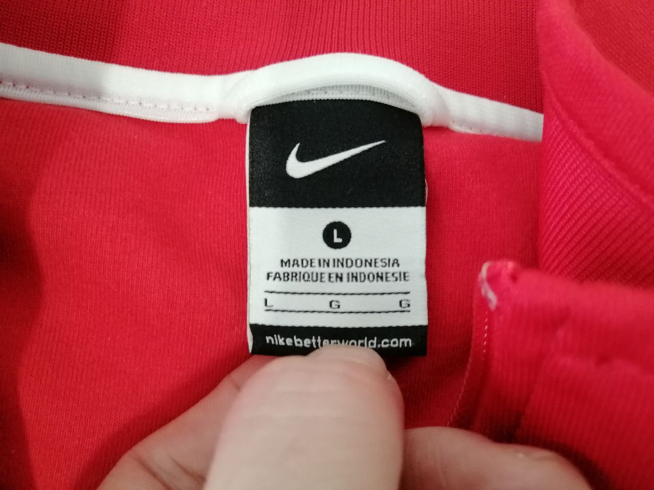 Nike 2009 Poland National Team Home Football Jacket, Nike, Size L Size US L / EU 52-54 / 3 - 4 Thumbnail