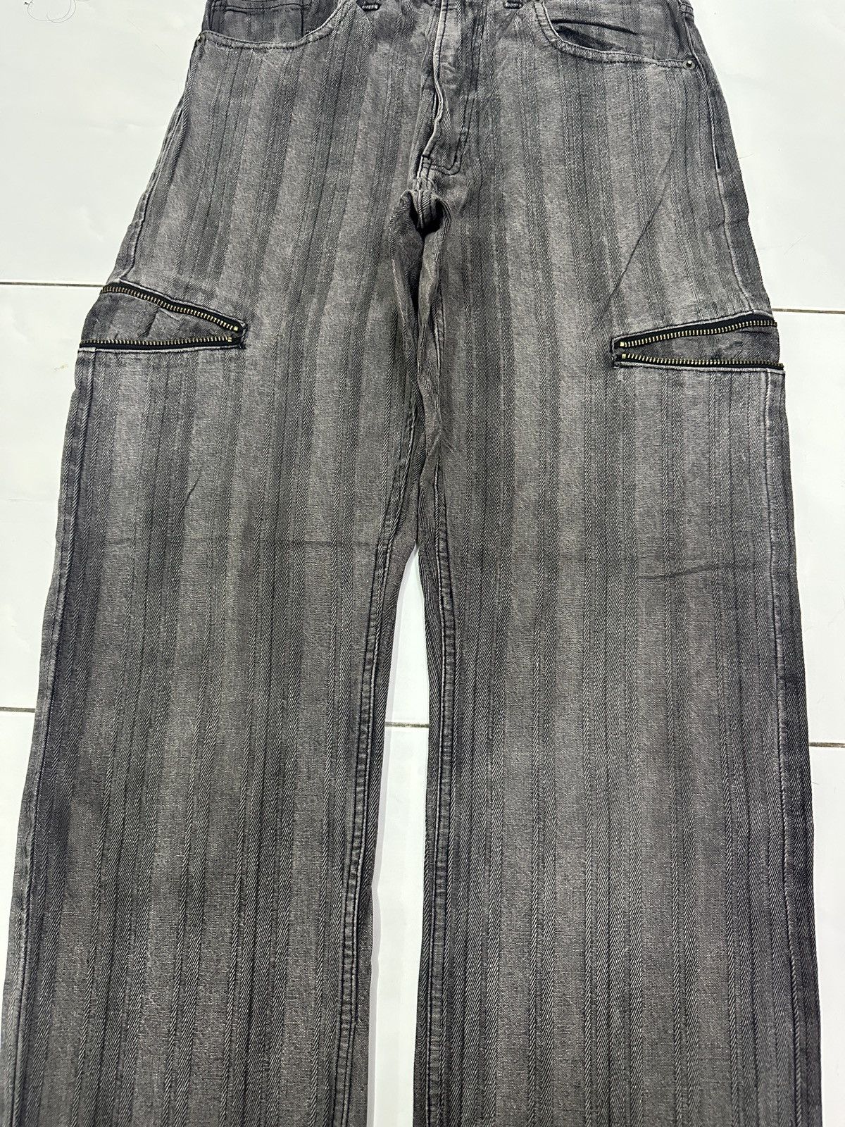 Japanese Brand × PPFM × Vintage PPFM "peyton place for men" Punk Zipped Pant Size US 29 - 5 Thumbnail