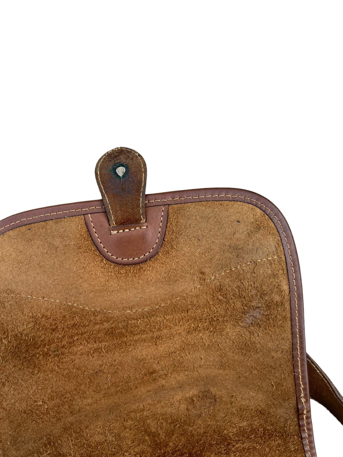 Leather × Vintage Vintage Gurkha Marley Hodgson Distressed Leather Bag Size ONE SIZE - 15 Thumbnail