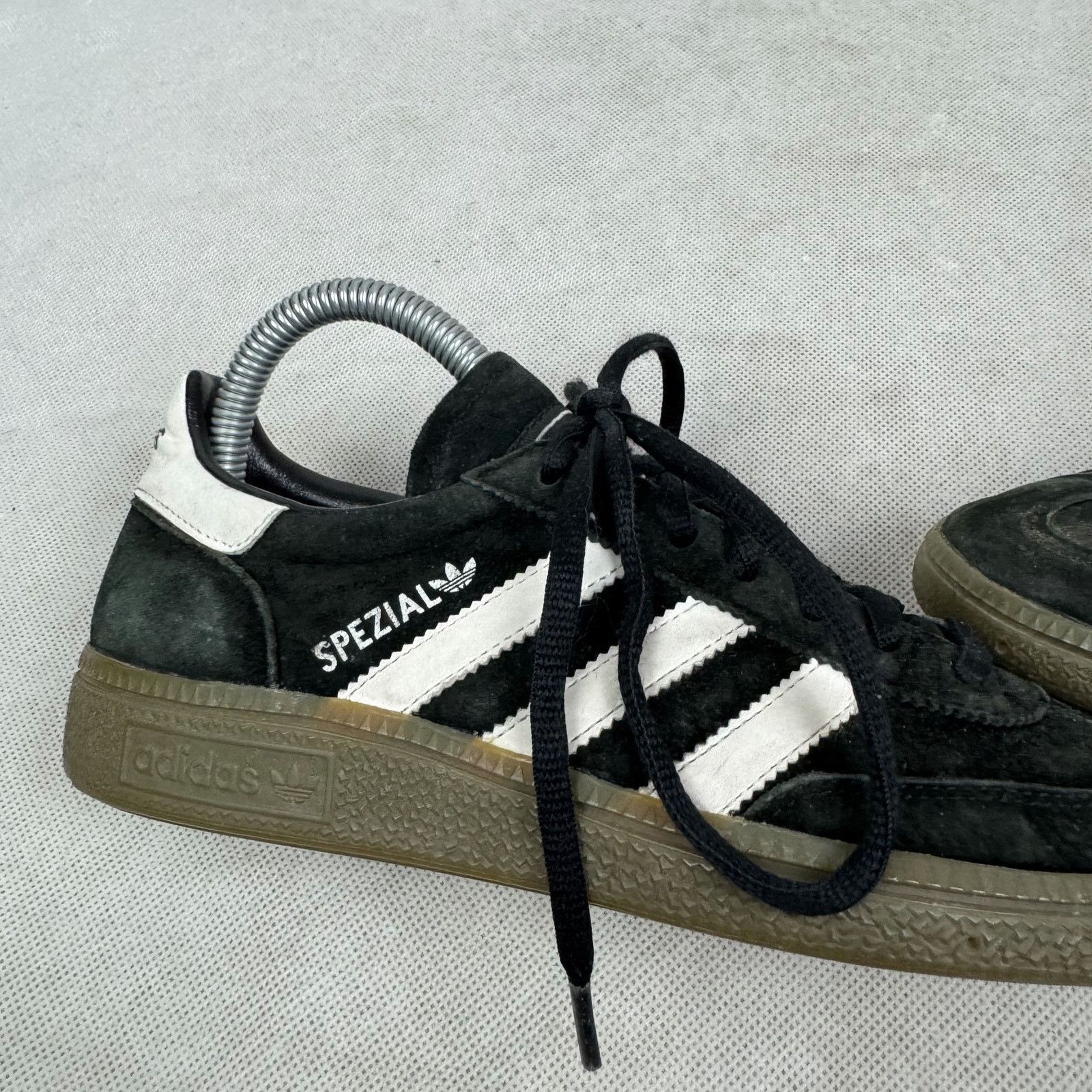 Adidas Adidas Handball Spezial 551483 Men's Black White Shoes 5 Size US 5 / EU 37 - 5 Thumbnail