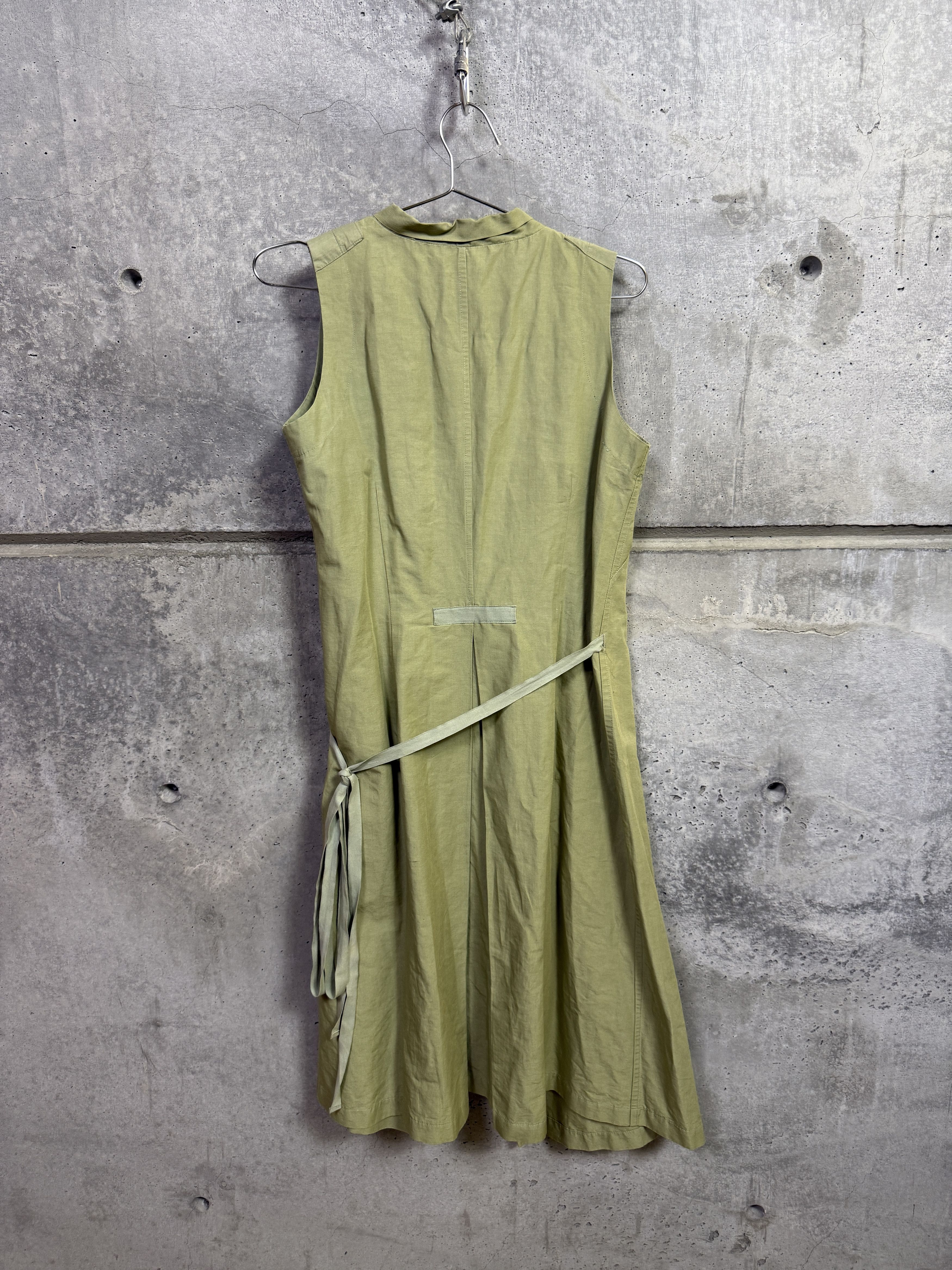 Other Hannoh Green Wrap Dress Size M / US 6-8 / IT 42-44 - 2 Thumbnail