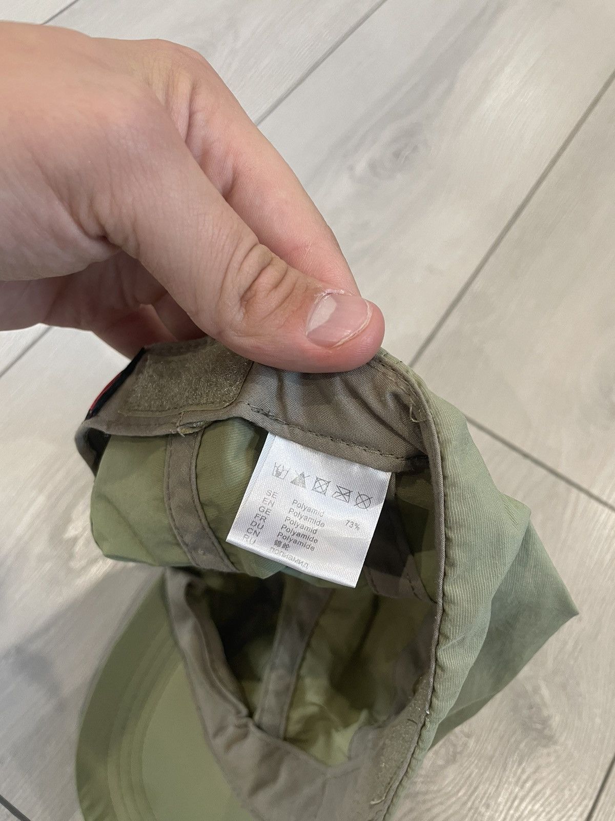 Fjallraven × Vintage Fjallraven cap outdoor hat nylon khaki military arm forest Size ONE SIZE - 5 Thumbnail