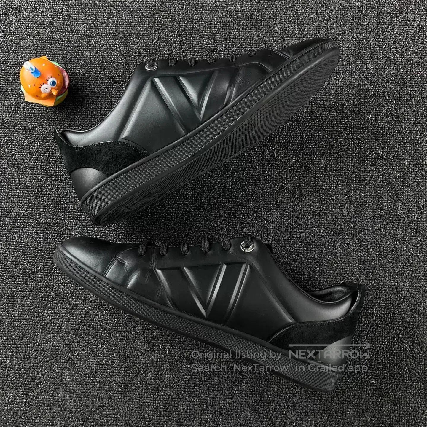 Louis Vuitton Black Low. Size US 9.5 / EU 42-43 - 3 Thumbnail