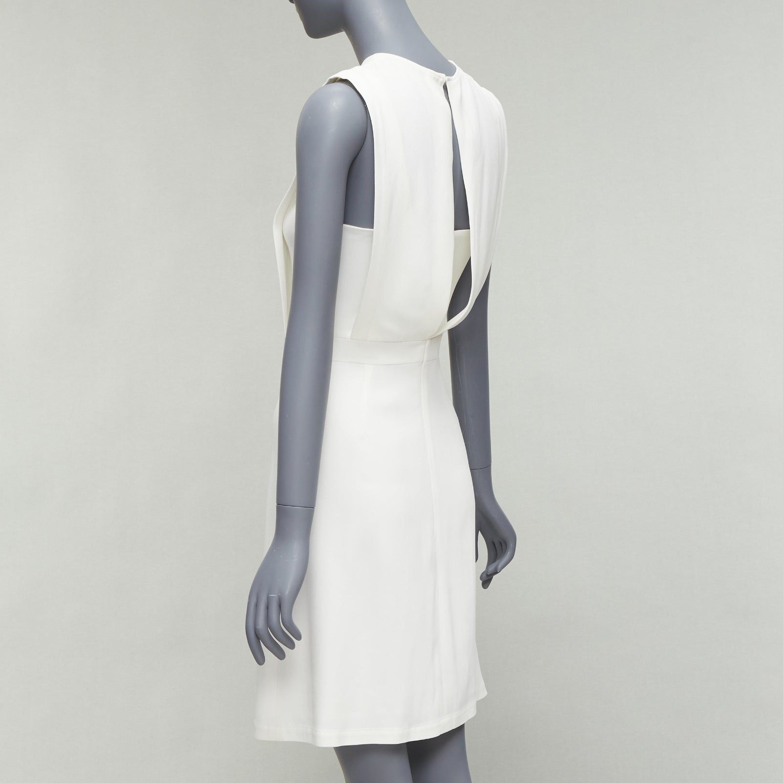 Theory THEORY Rimlan white silky layered top A-line dress US0 XS Size XS / US 0-2 / IT 36-38 - 1 Thumbnail